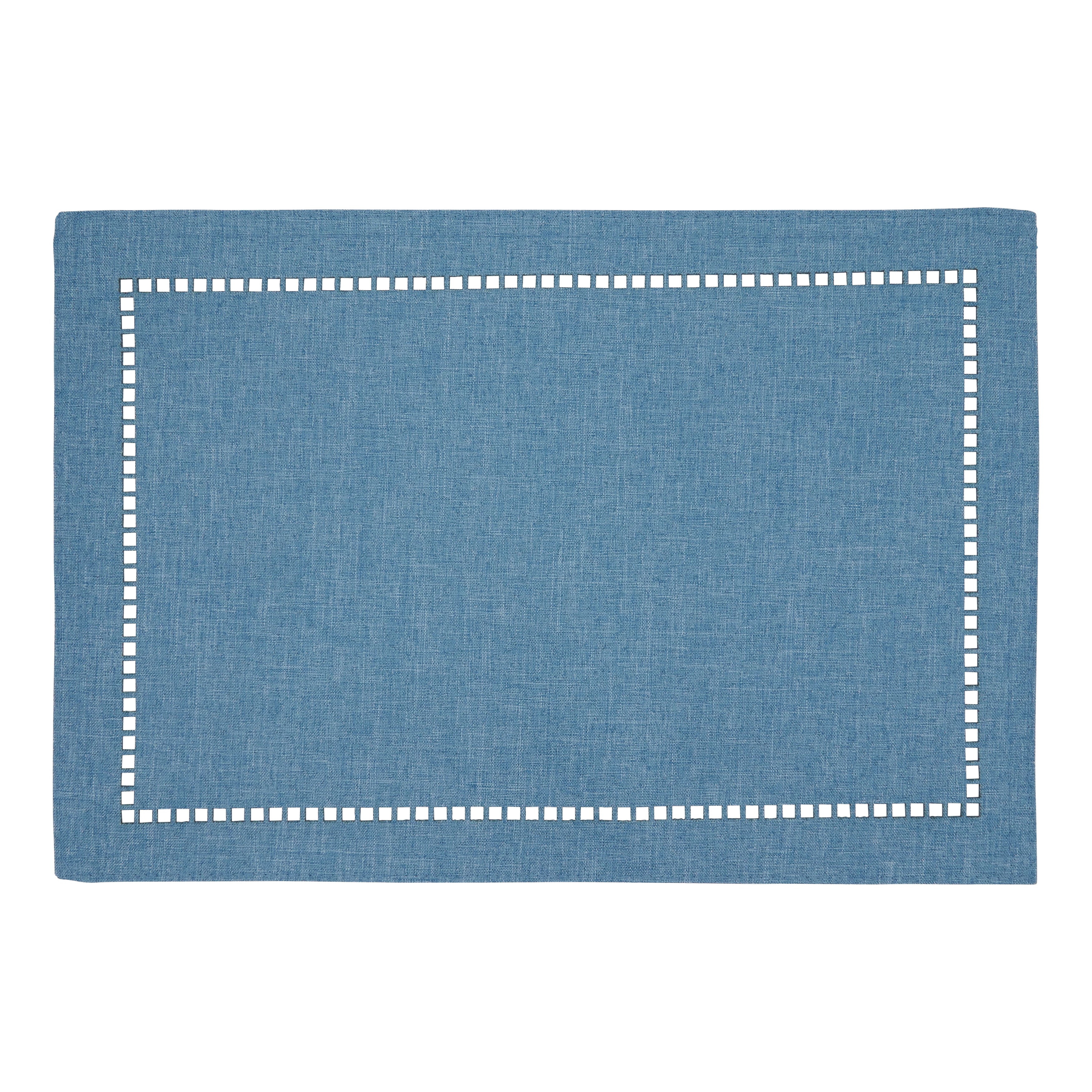 Laser-Cut Hemstitch Placemat, Set of 4
