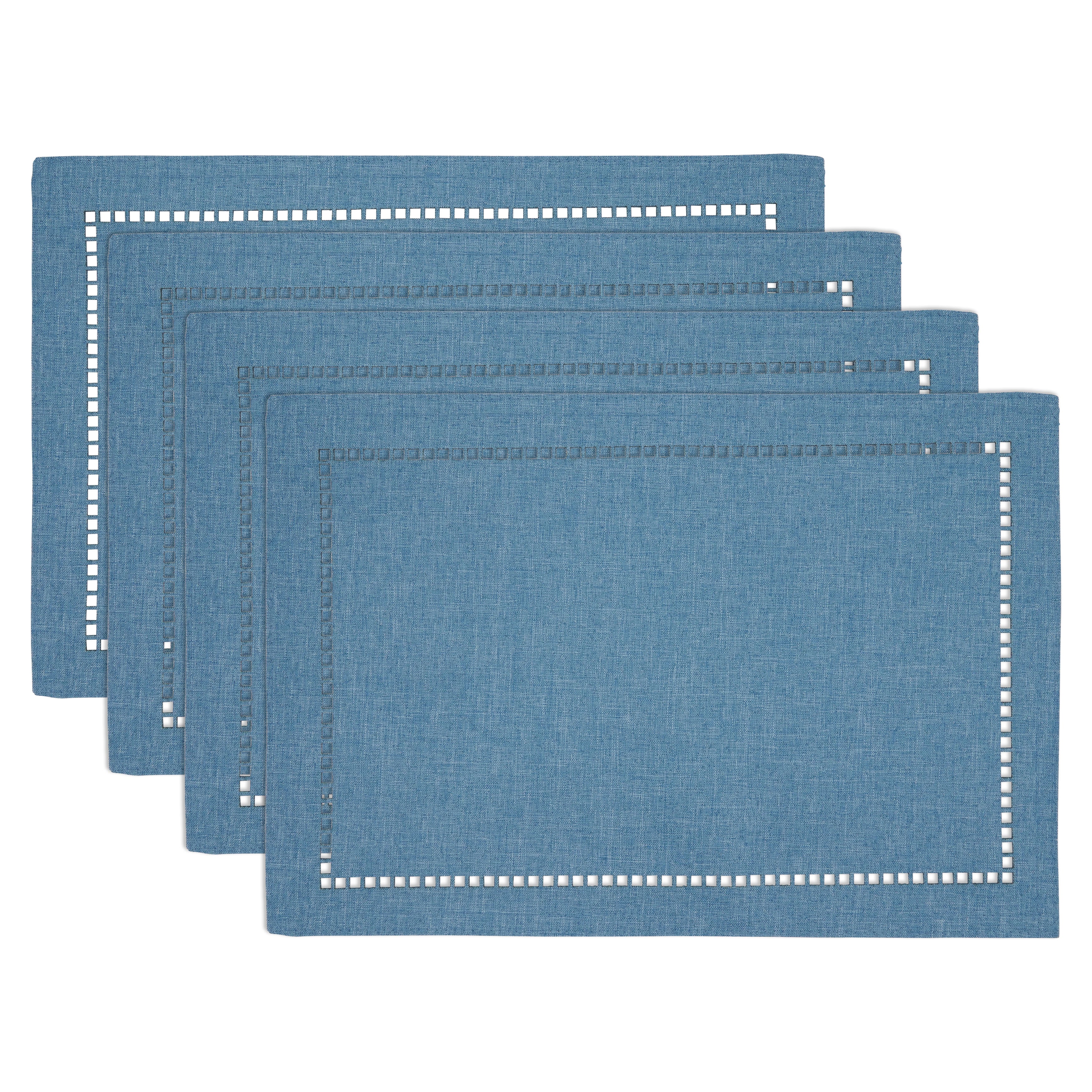 Laser-Cut Hemstitch Placemat, Set of 4