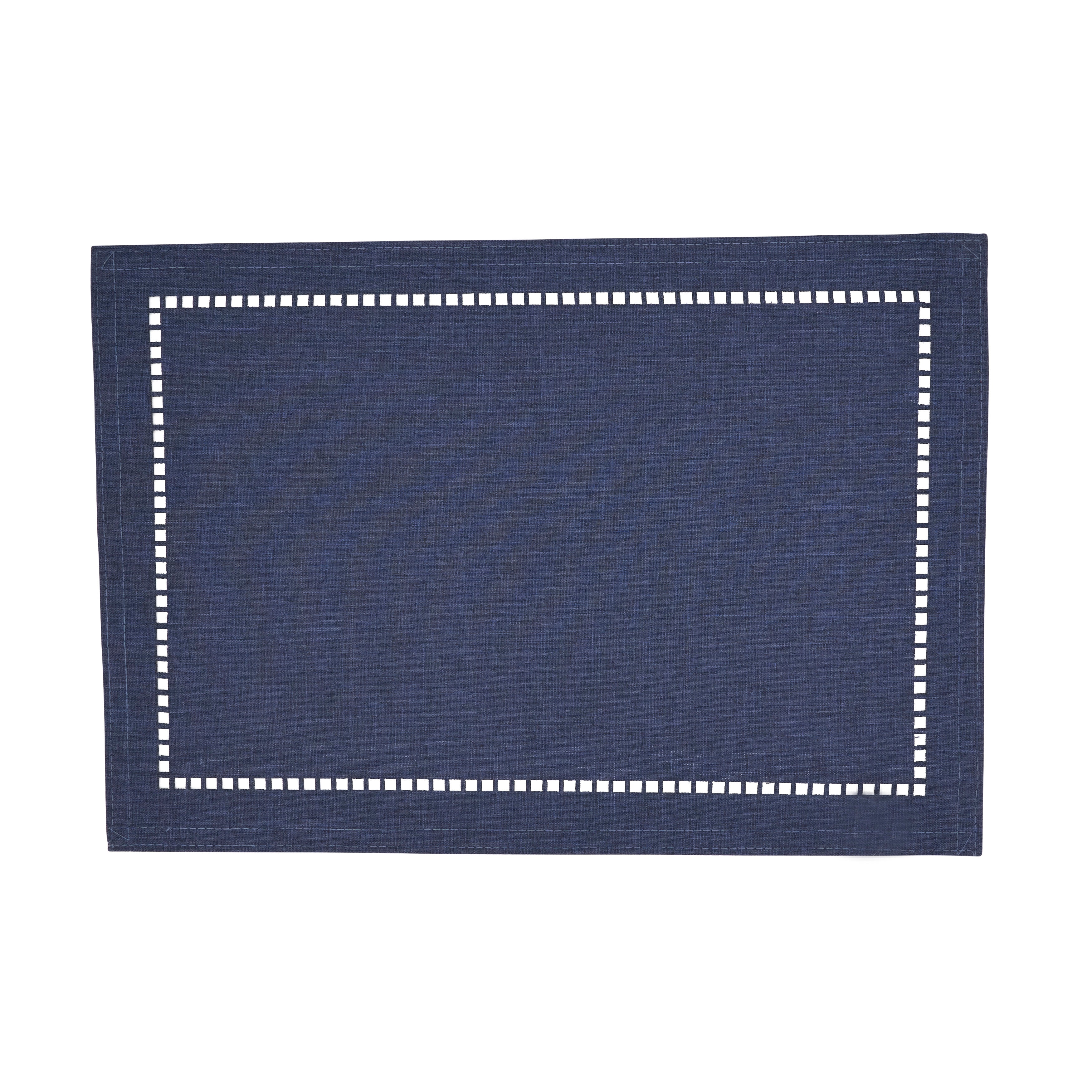 Laser-Cut Hemstitch Placemat, Set of 4
