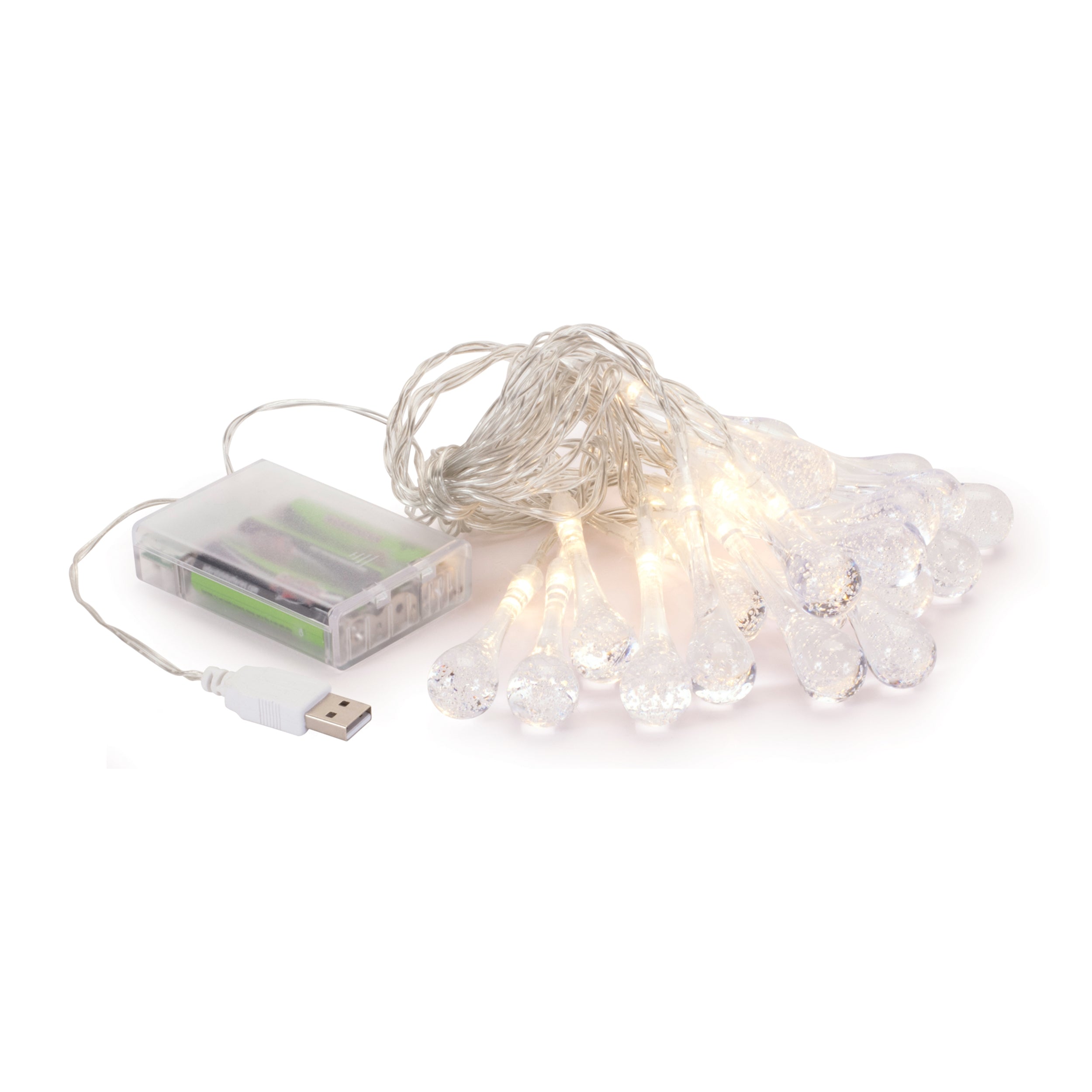 LED Icicle Light Strand, Set of 2