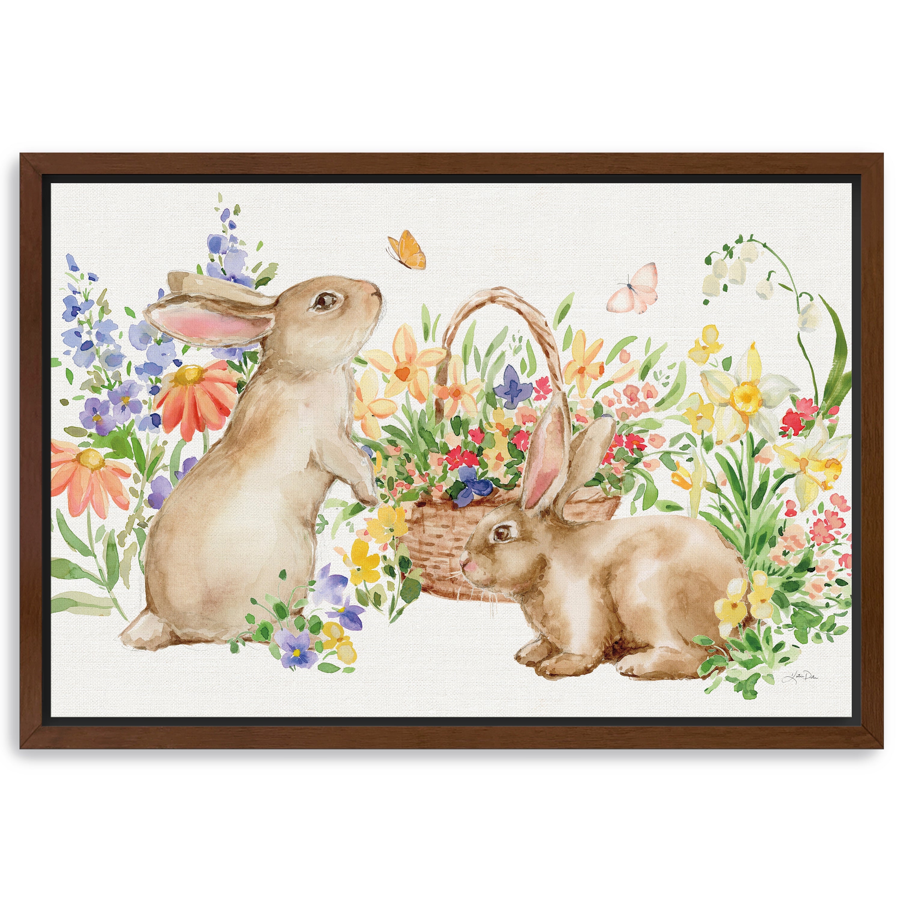 Spring Celebration V Canvas Giclee