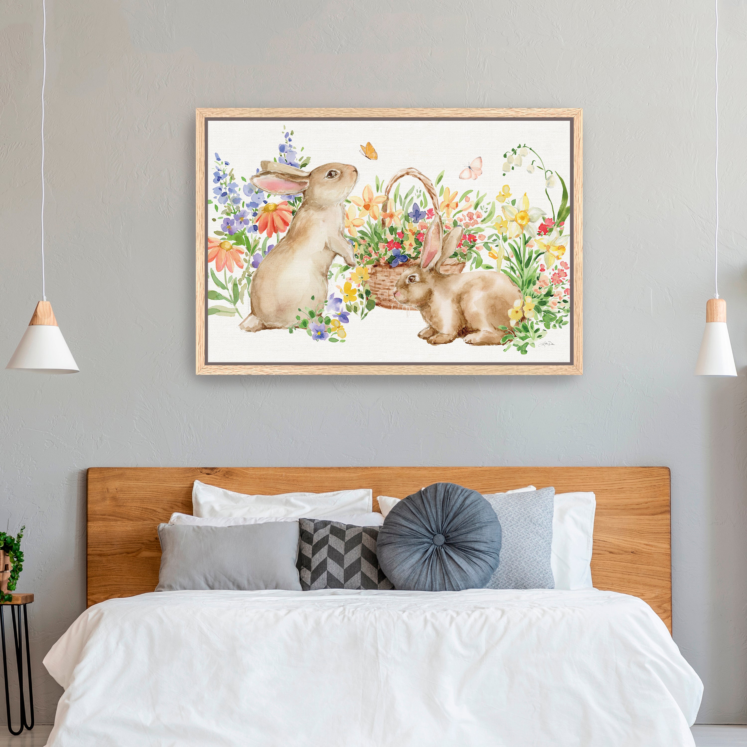 Spring Celebration V Canvas Giclee