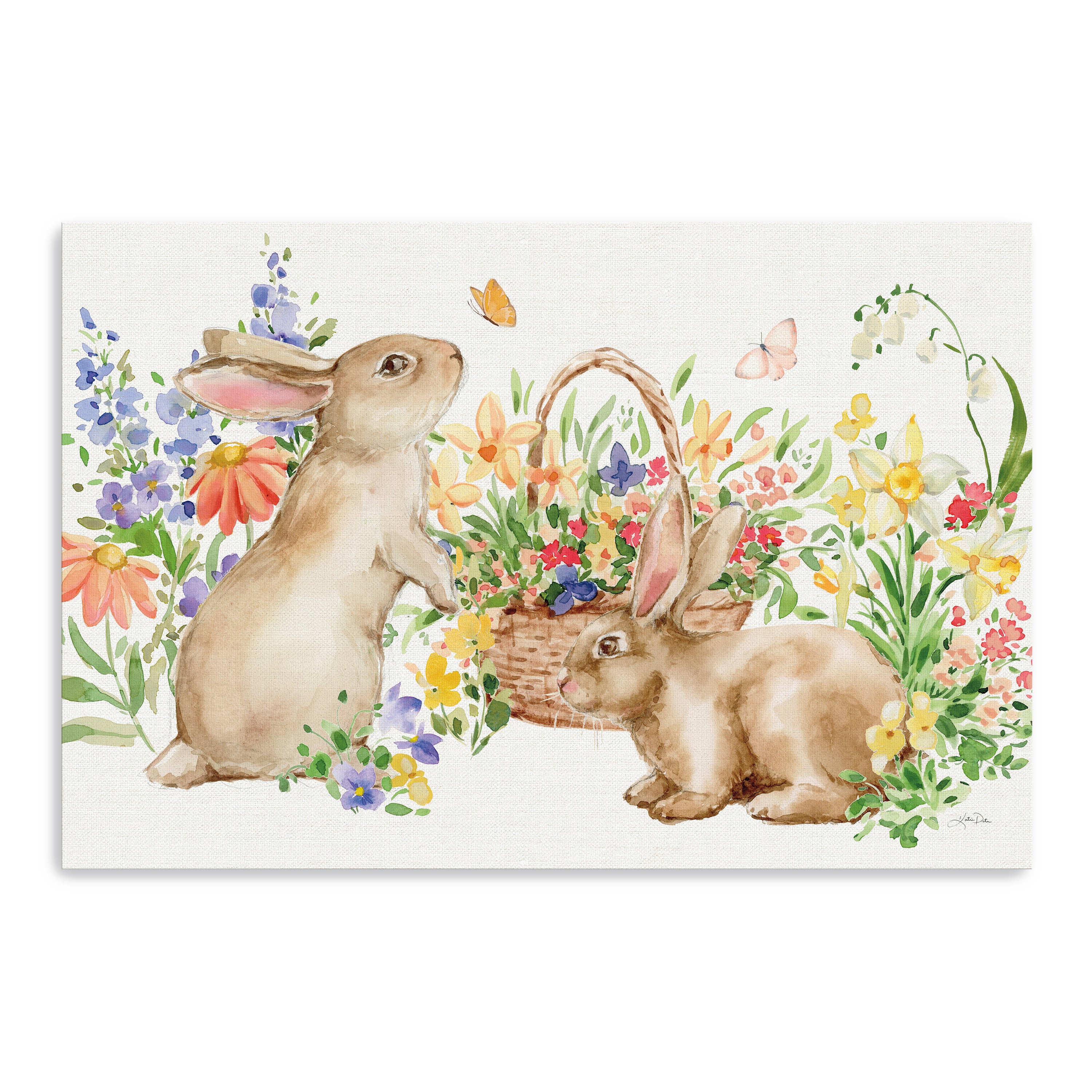 Spring Celebration V Canvas Giclee
