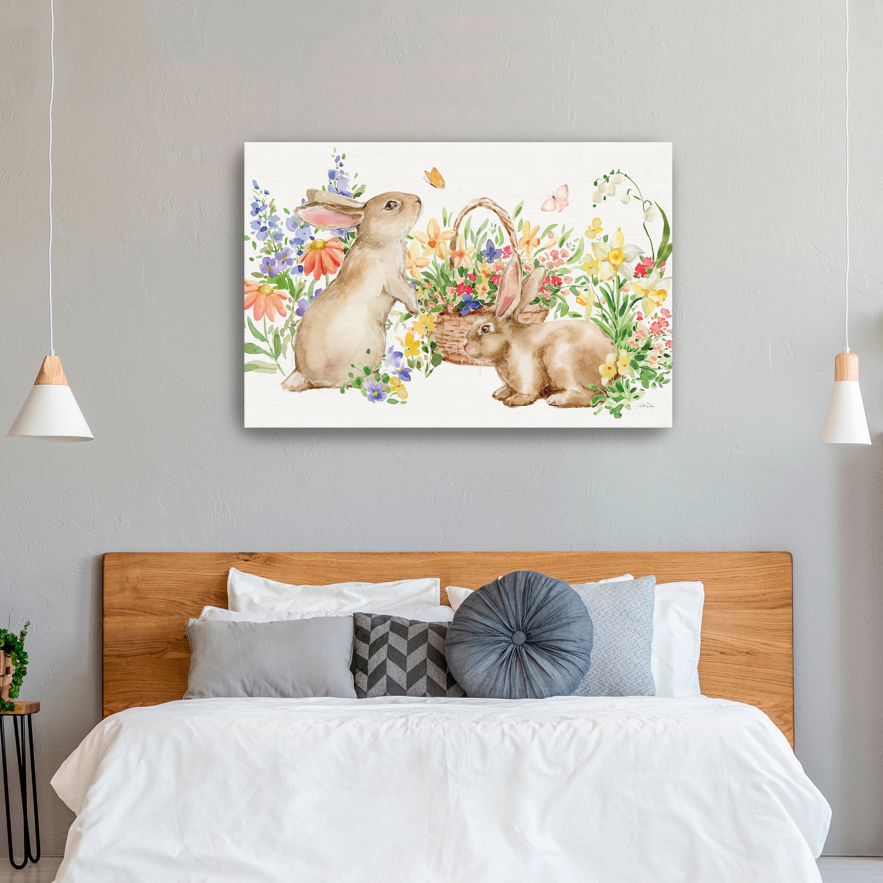 Spring Celebration V Canvas Giclee