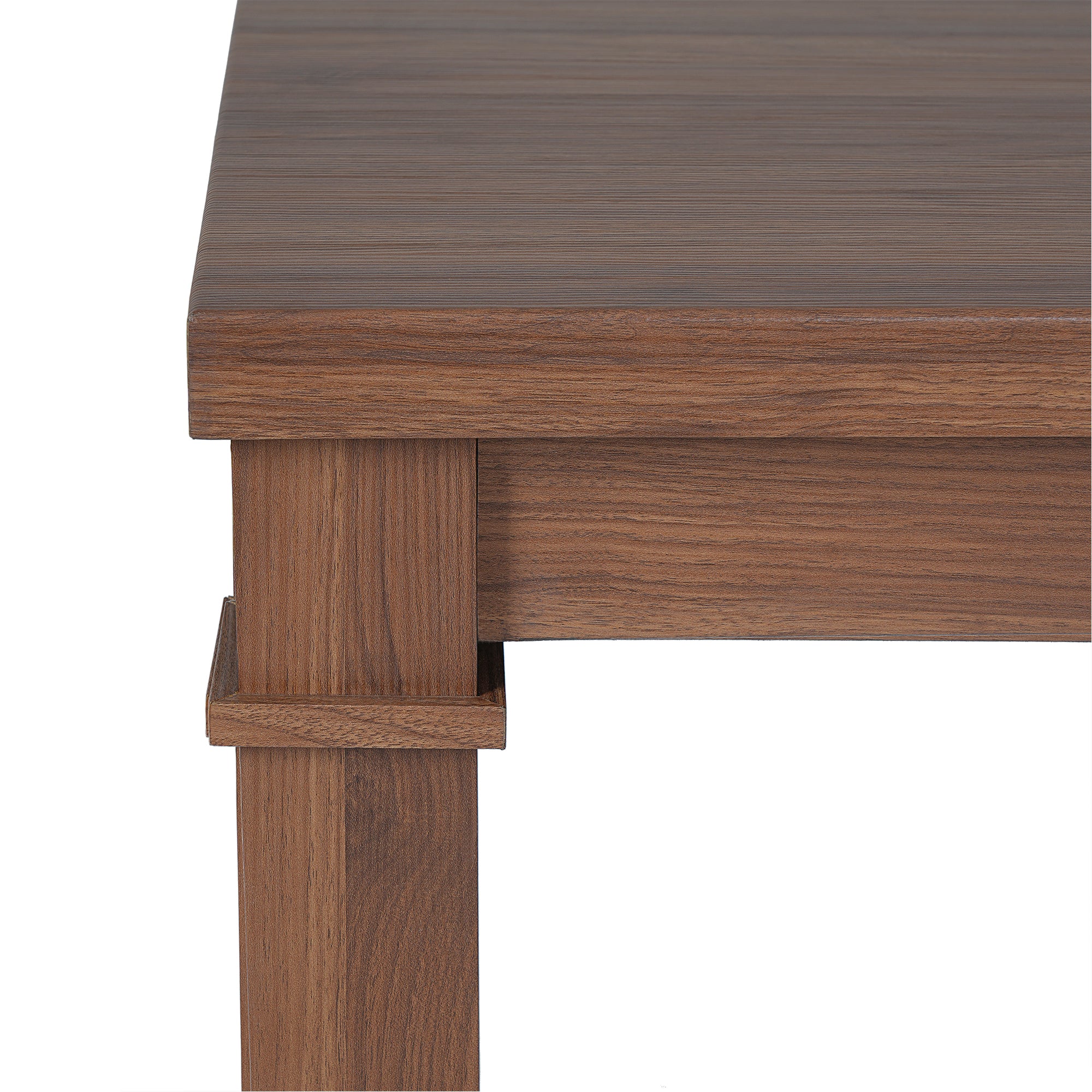Franklin Modern 6-Piece Dining Set with 4 Upholstered Chairs & Bench