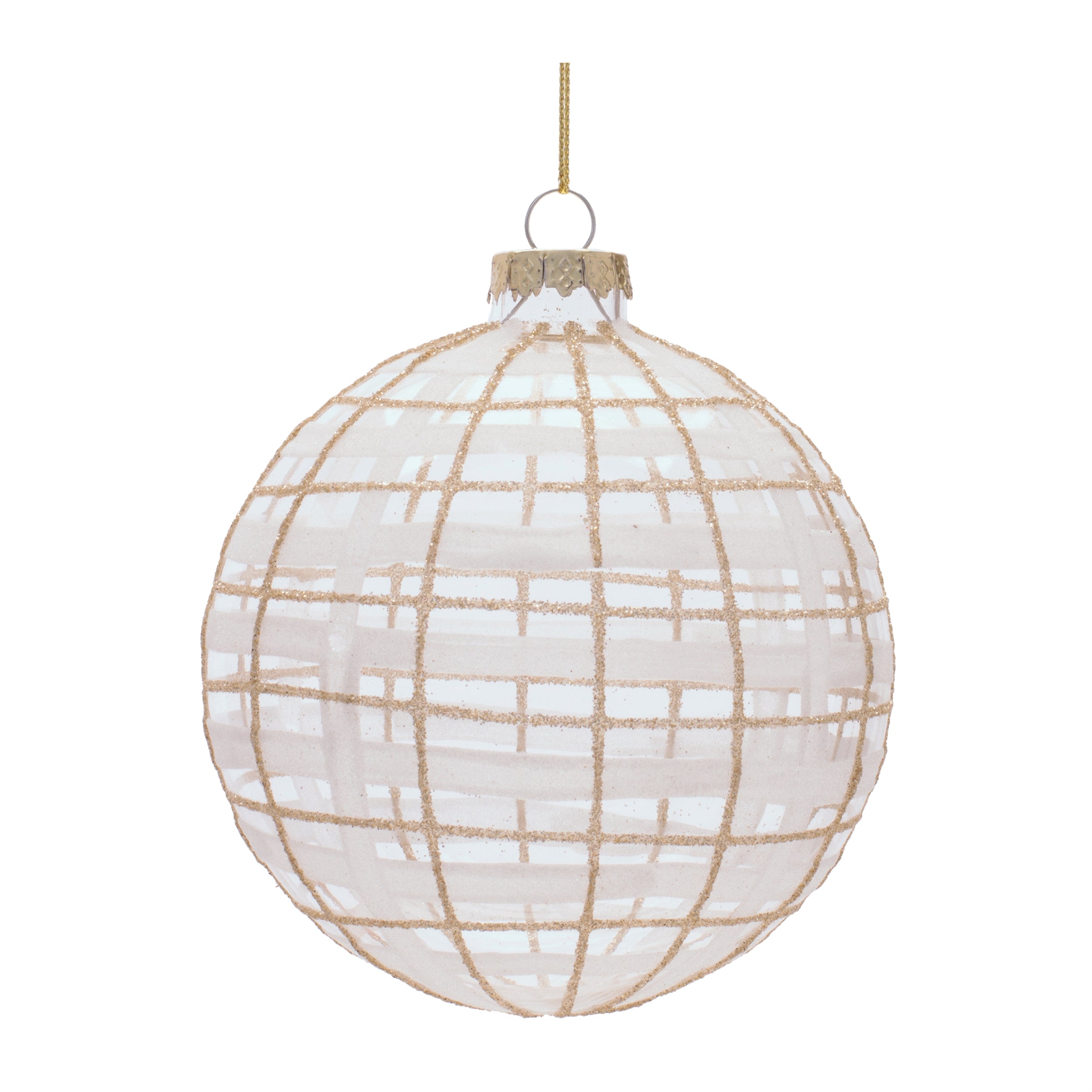Glass Ball Ornament , Set of 6