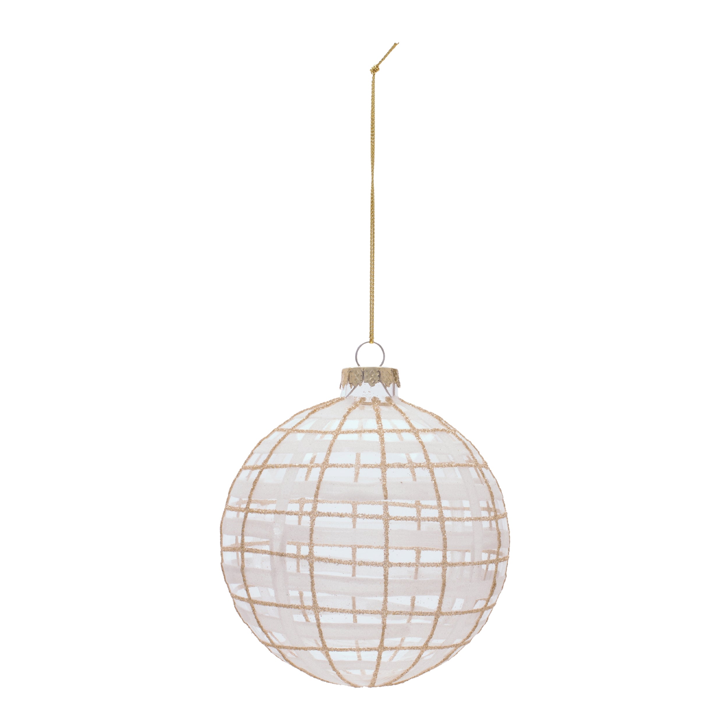Glass Ball Ornament , Set of 6