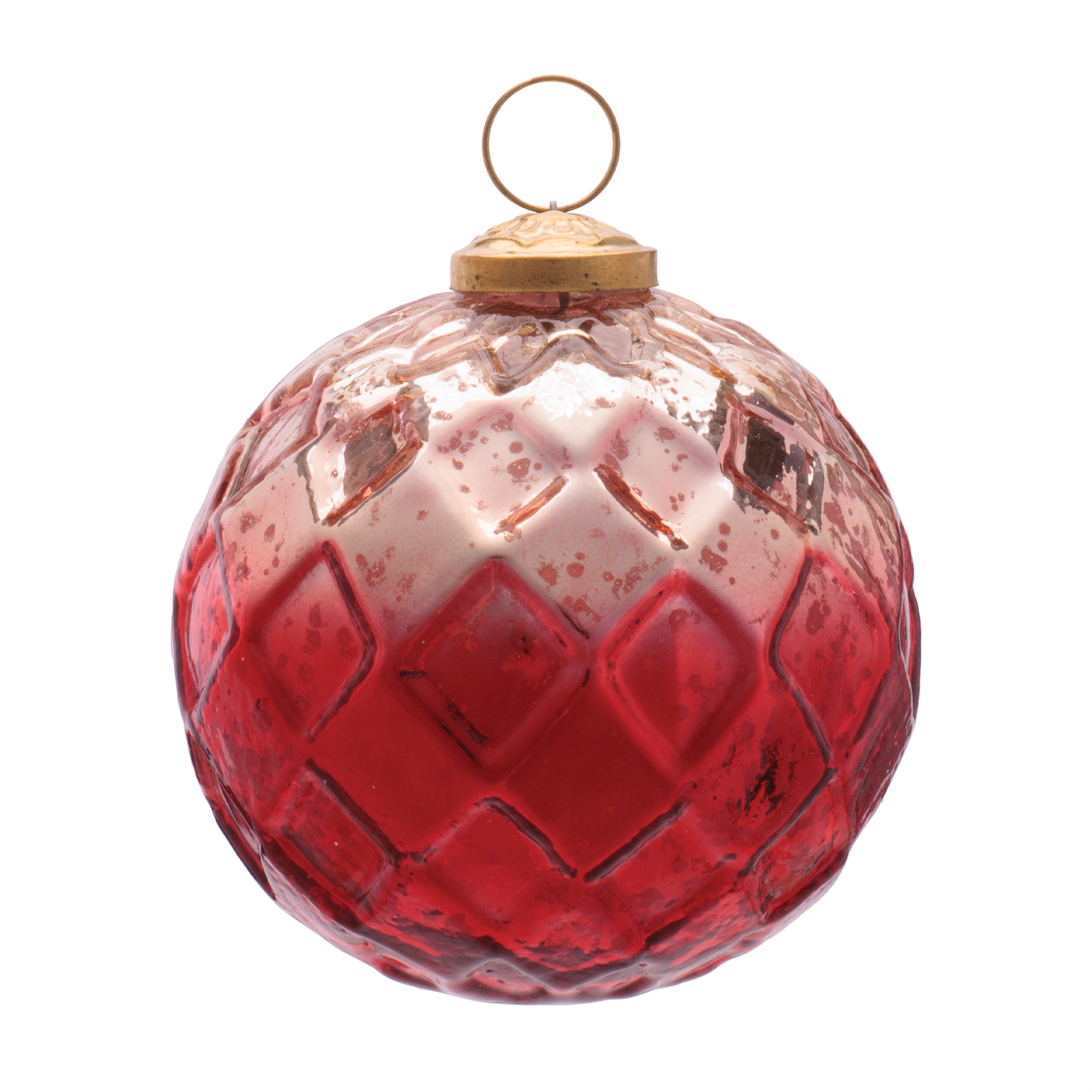 Glass Ball Ornament , Set of 2