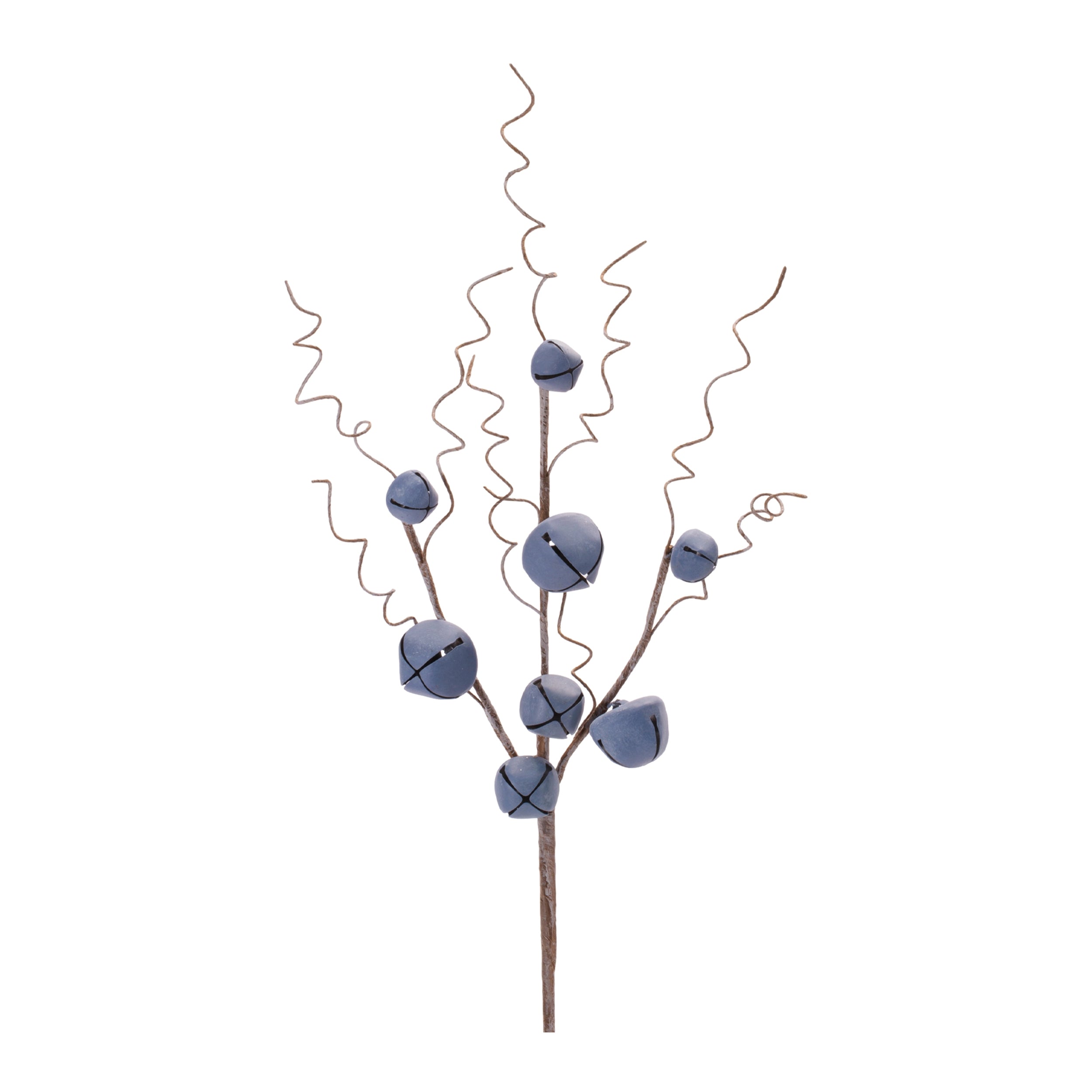 Rustic Jingle Bell Stem, Set of 4