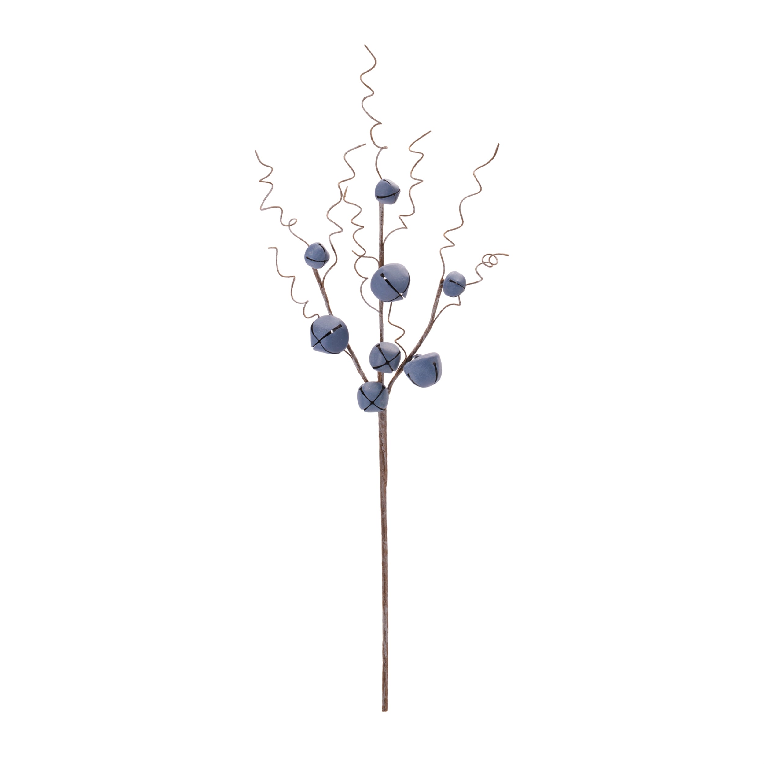 Rustic Jingle Bell Stem, Set of 4