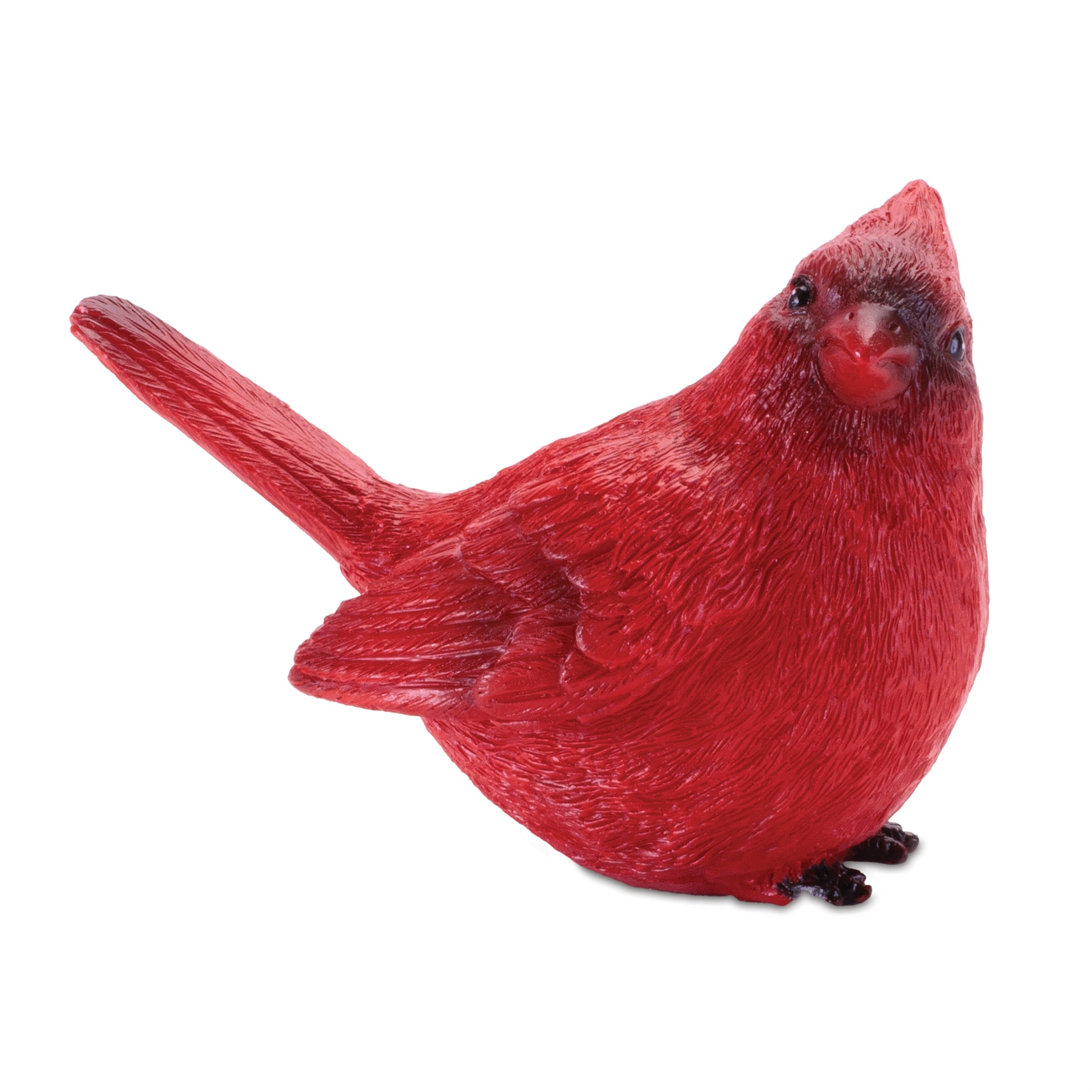 Cardinal Bird Figurine, Set of 6