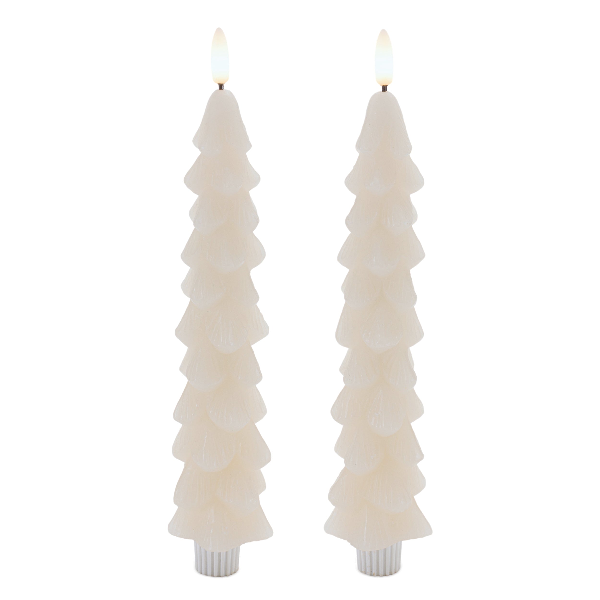 FIA Wick Tree Taper Candle, Set of 2