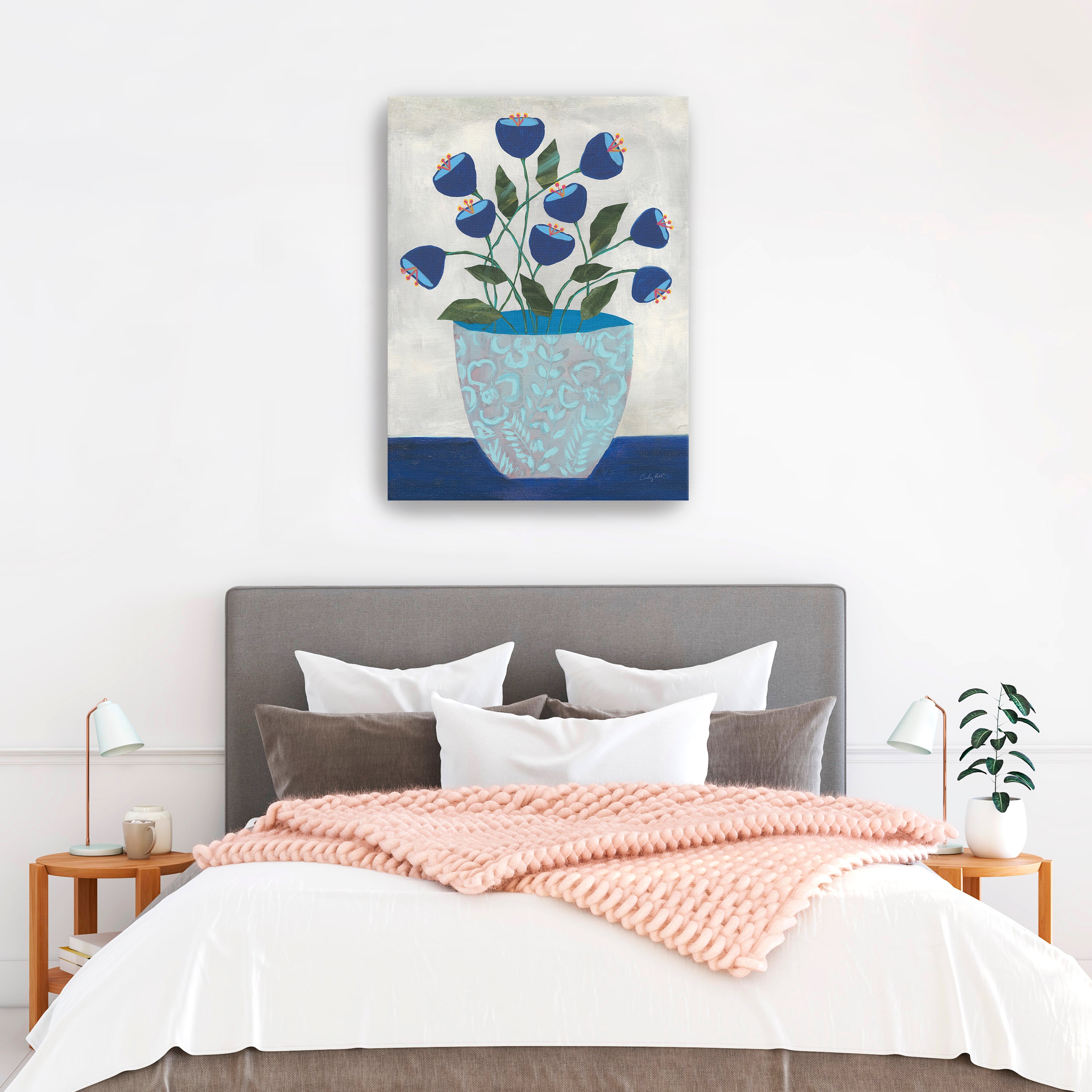 Morning Bouquet II Canvas Giclee