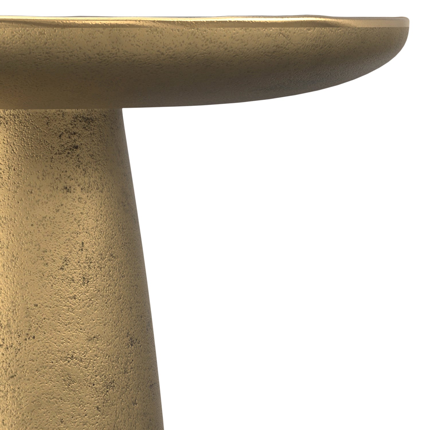 Dominique Cast Aluminum Side Table