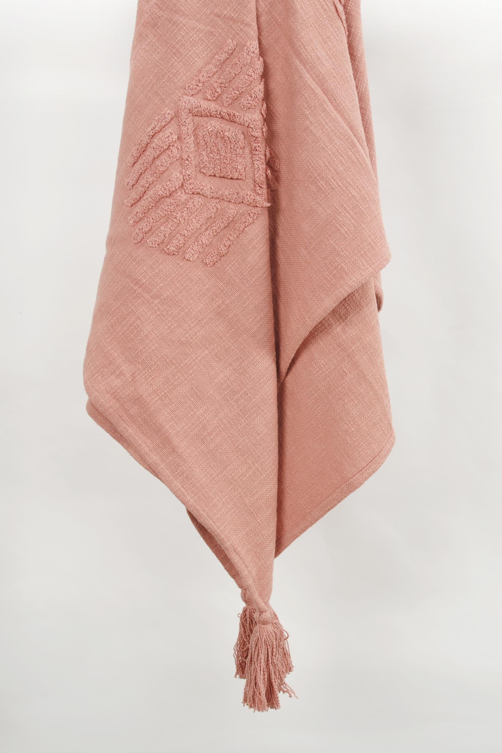 Woven Ikat 100% Woven Textured Cotton Throw