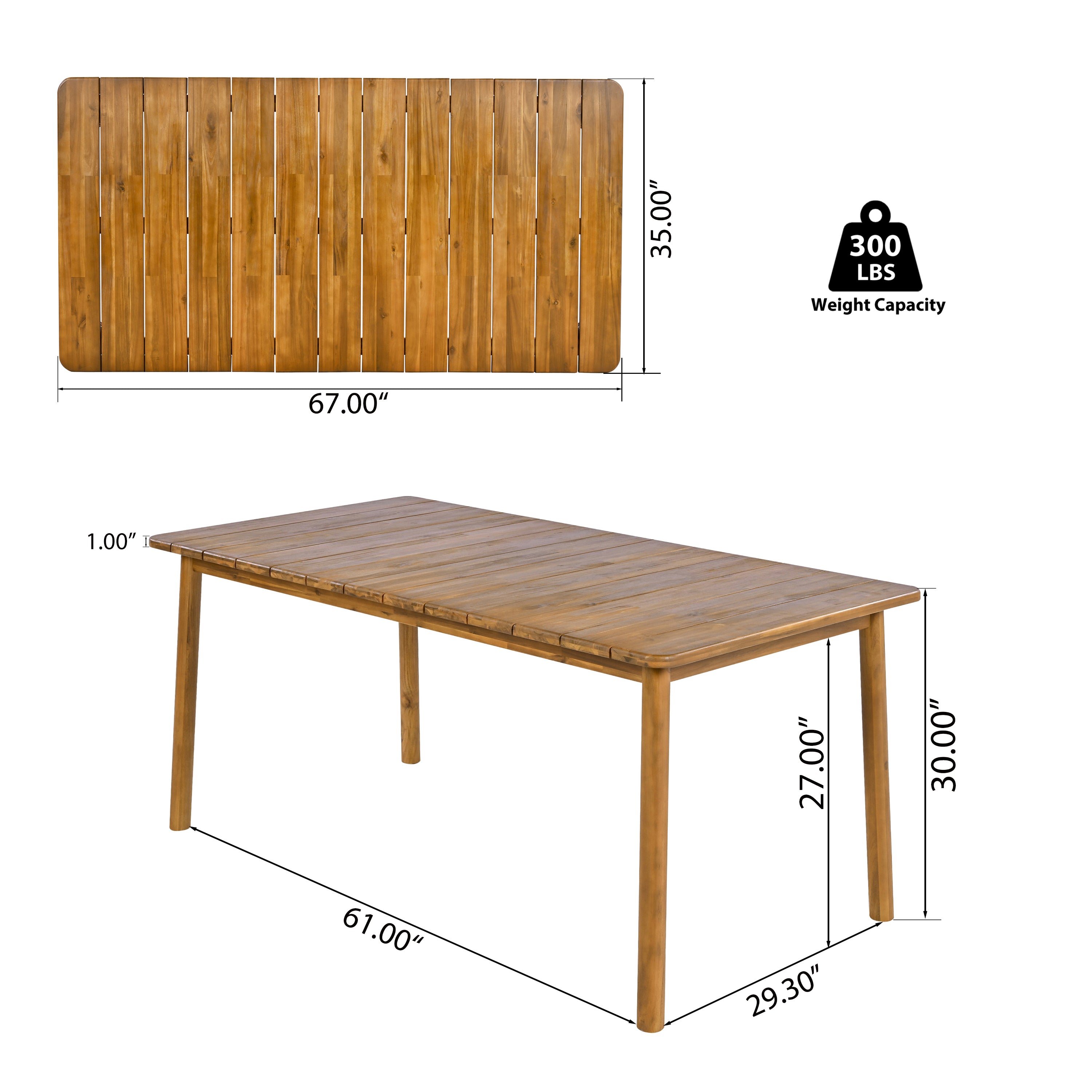 Laguna 7 Piece Outdoor Dining Set