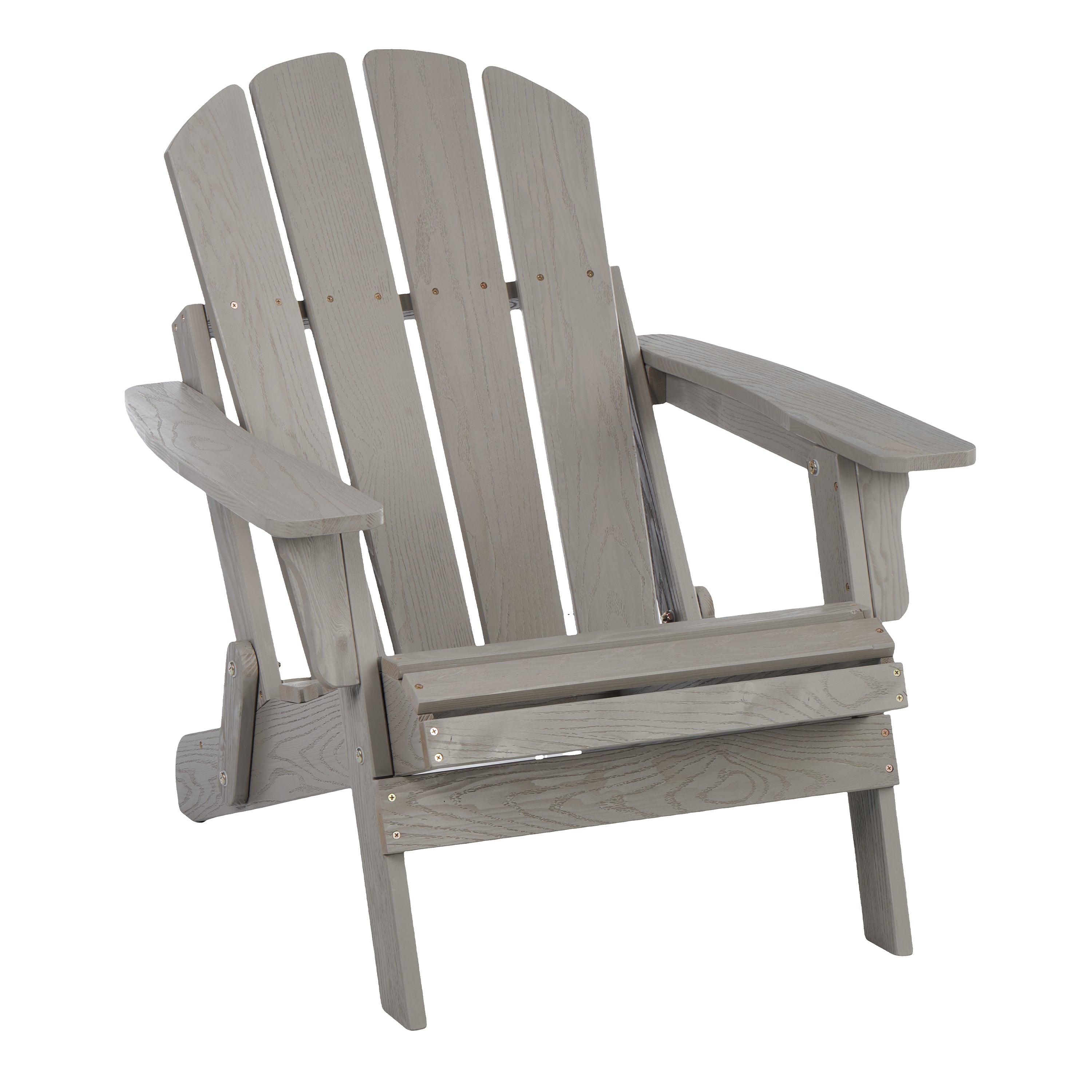 Oversized Wooden Outdoor Folding Adirondack Chair