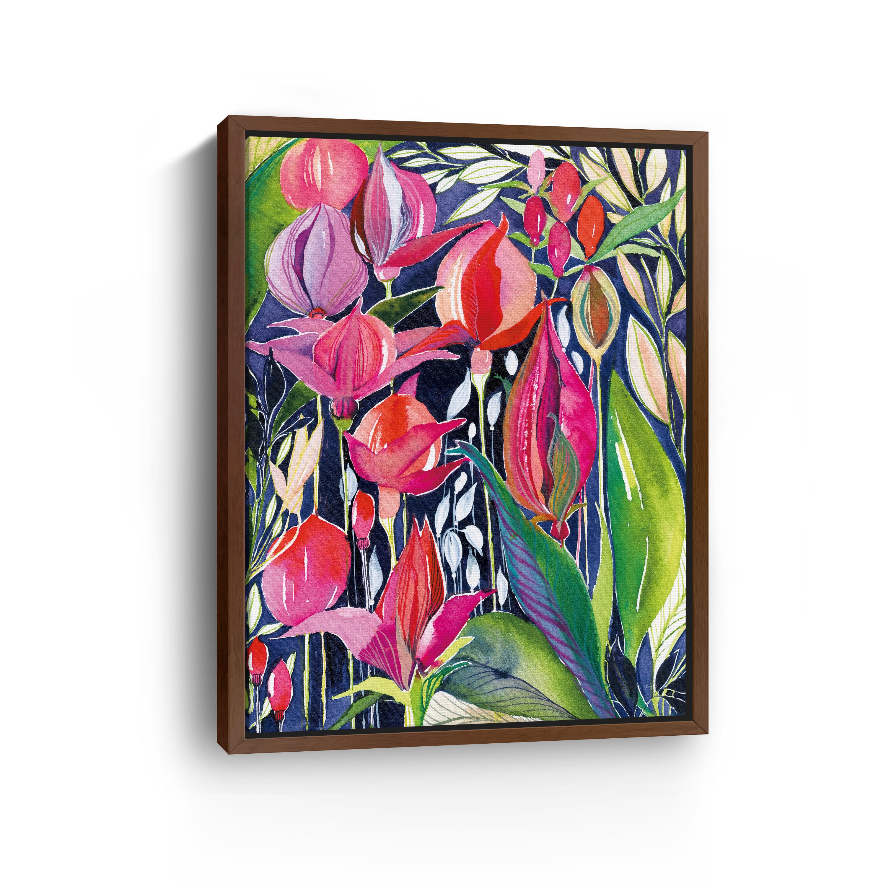 Midnight Jewels Canvas Giclee