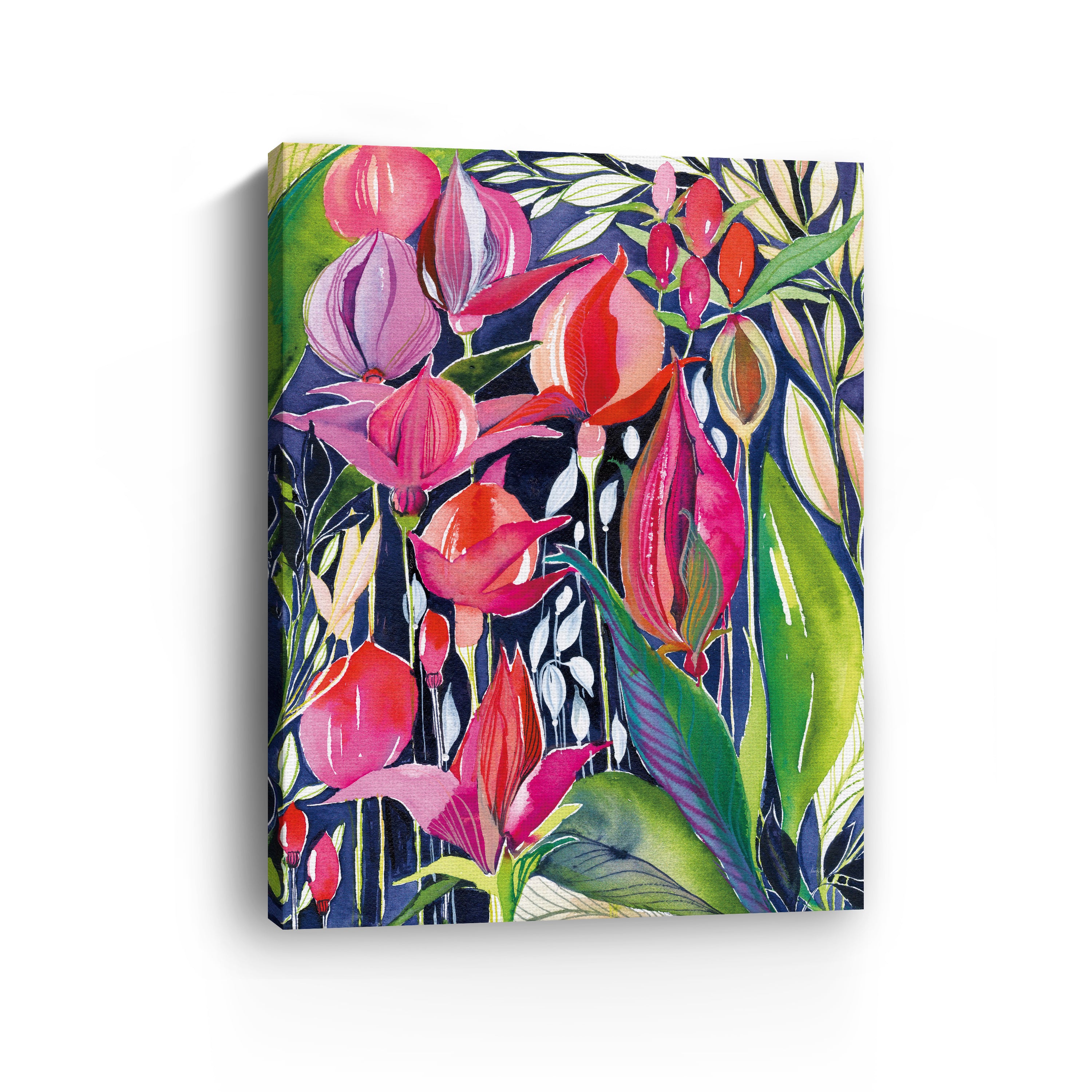 Midnight Jewels Canvas Giclee