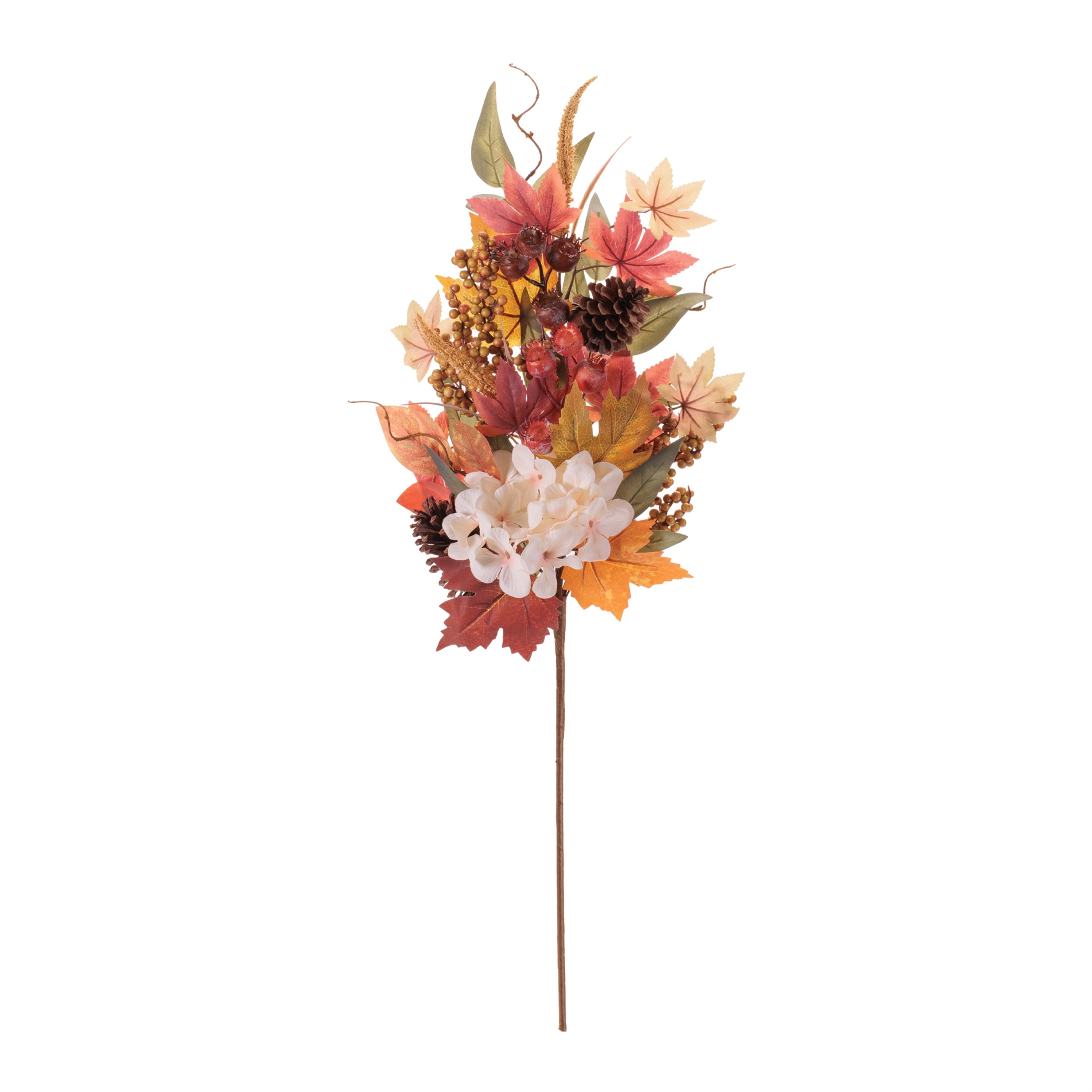Harvest Mixed Hydrangea Spray, Set of 2