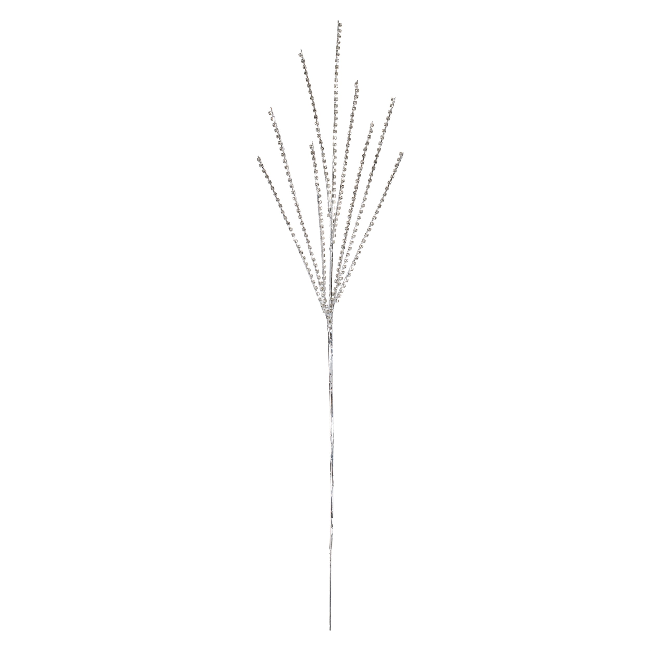 Jewel Bead Spray in Silver, Set of 2