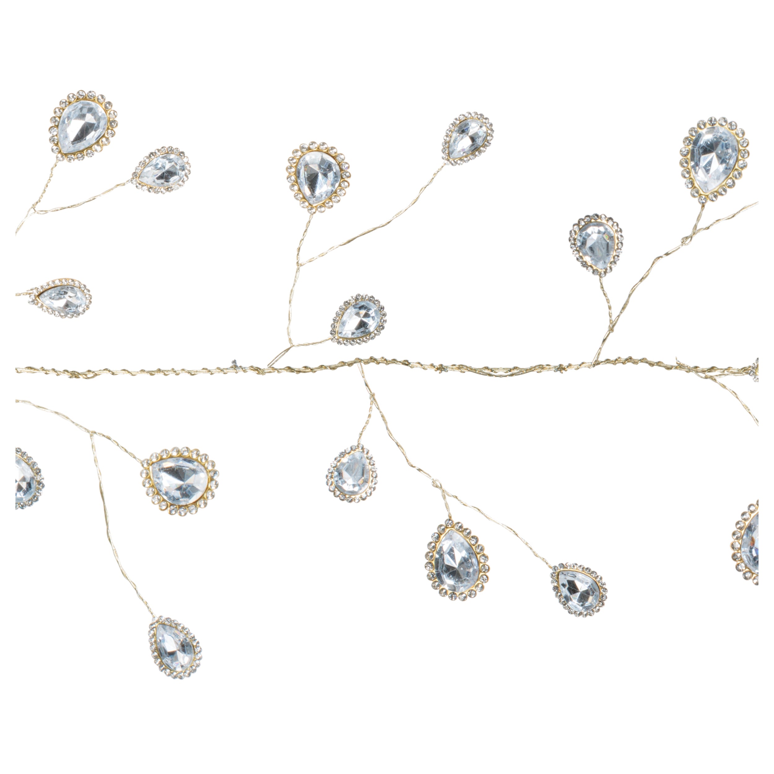 Teardrop Jewel Garland, Set of 2
