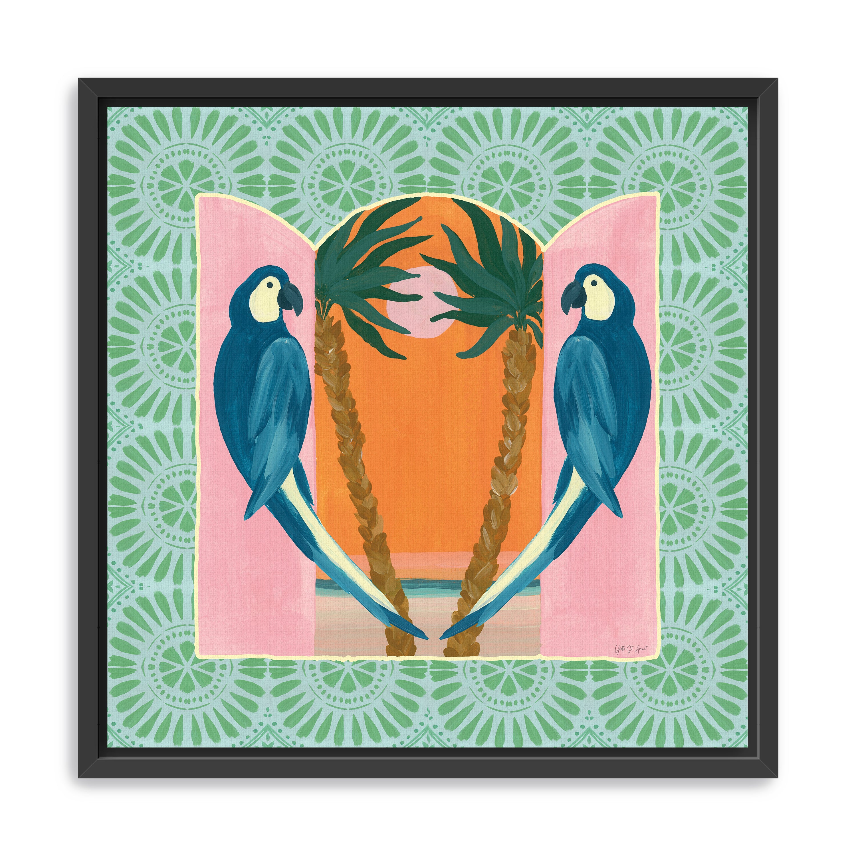 Tropical Birds III Canvas Giclee