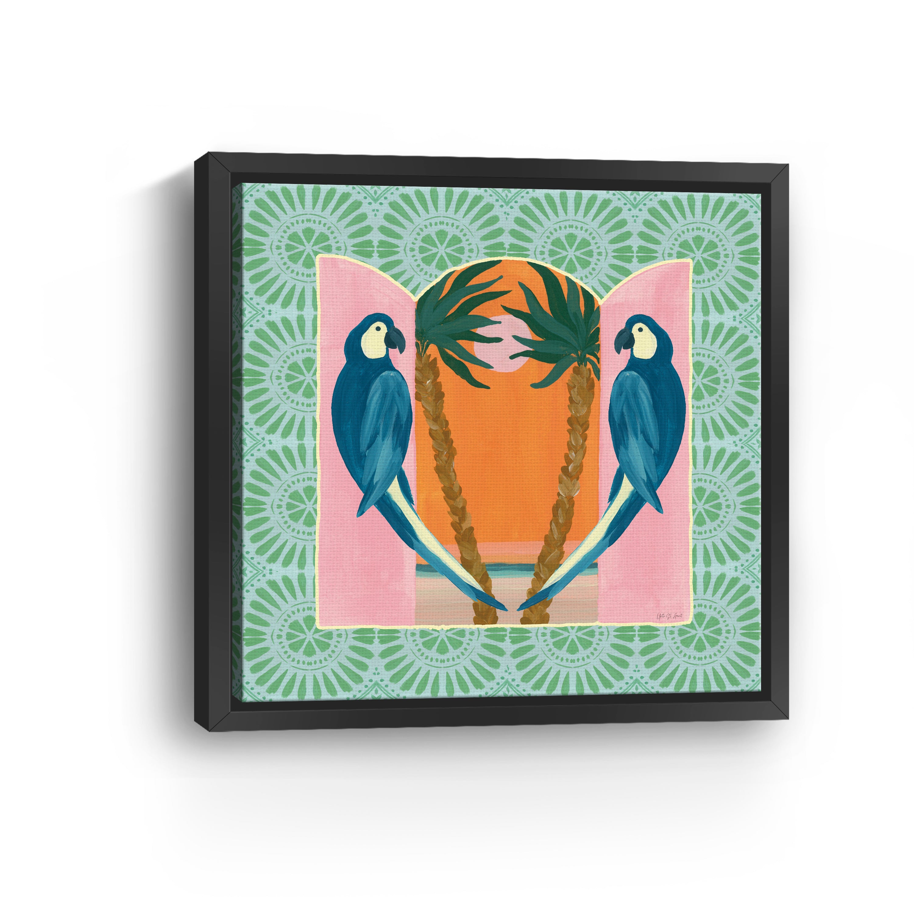 Tropical Birds III Canvas Giclee