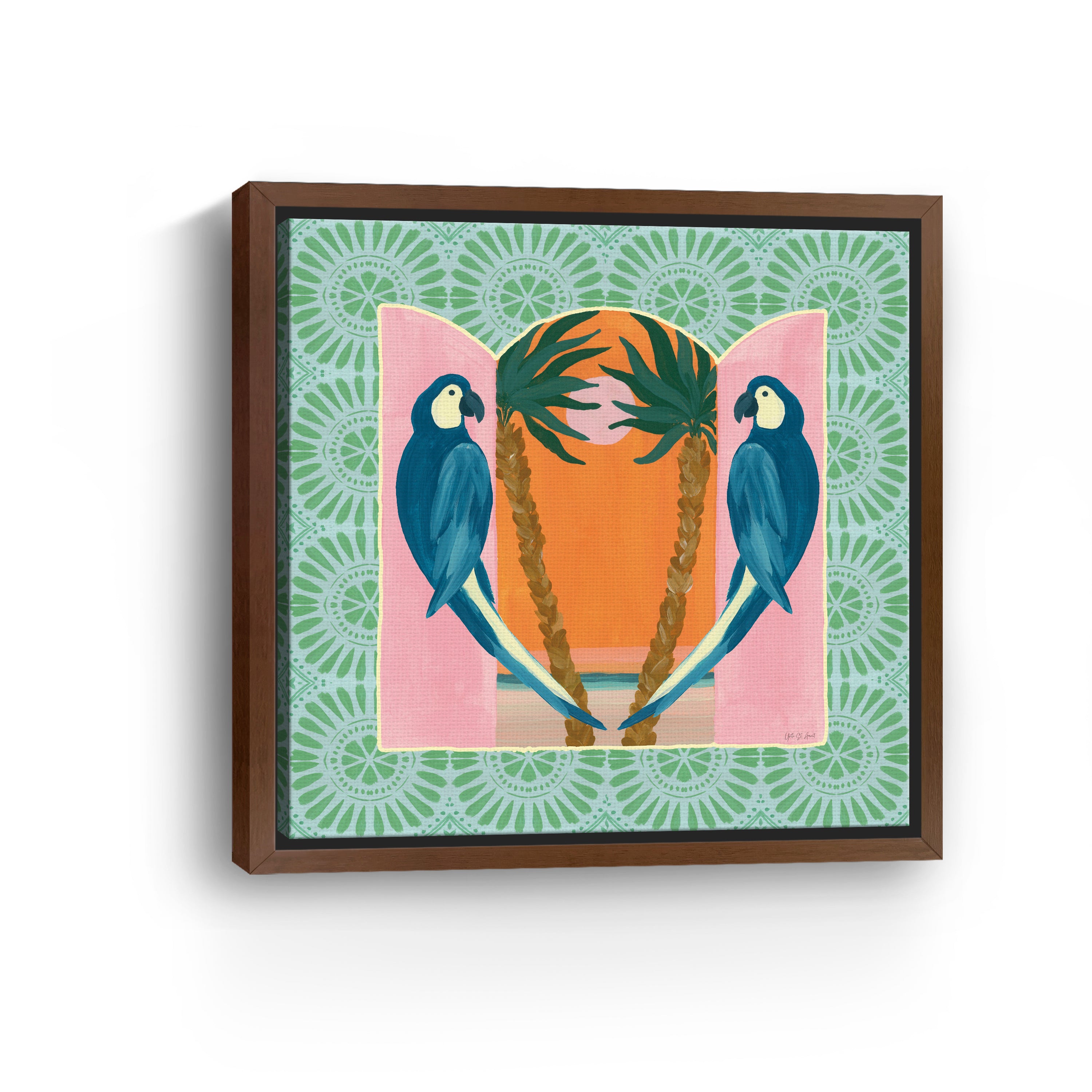 Tropical Birds III Canvas Giclee