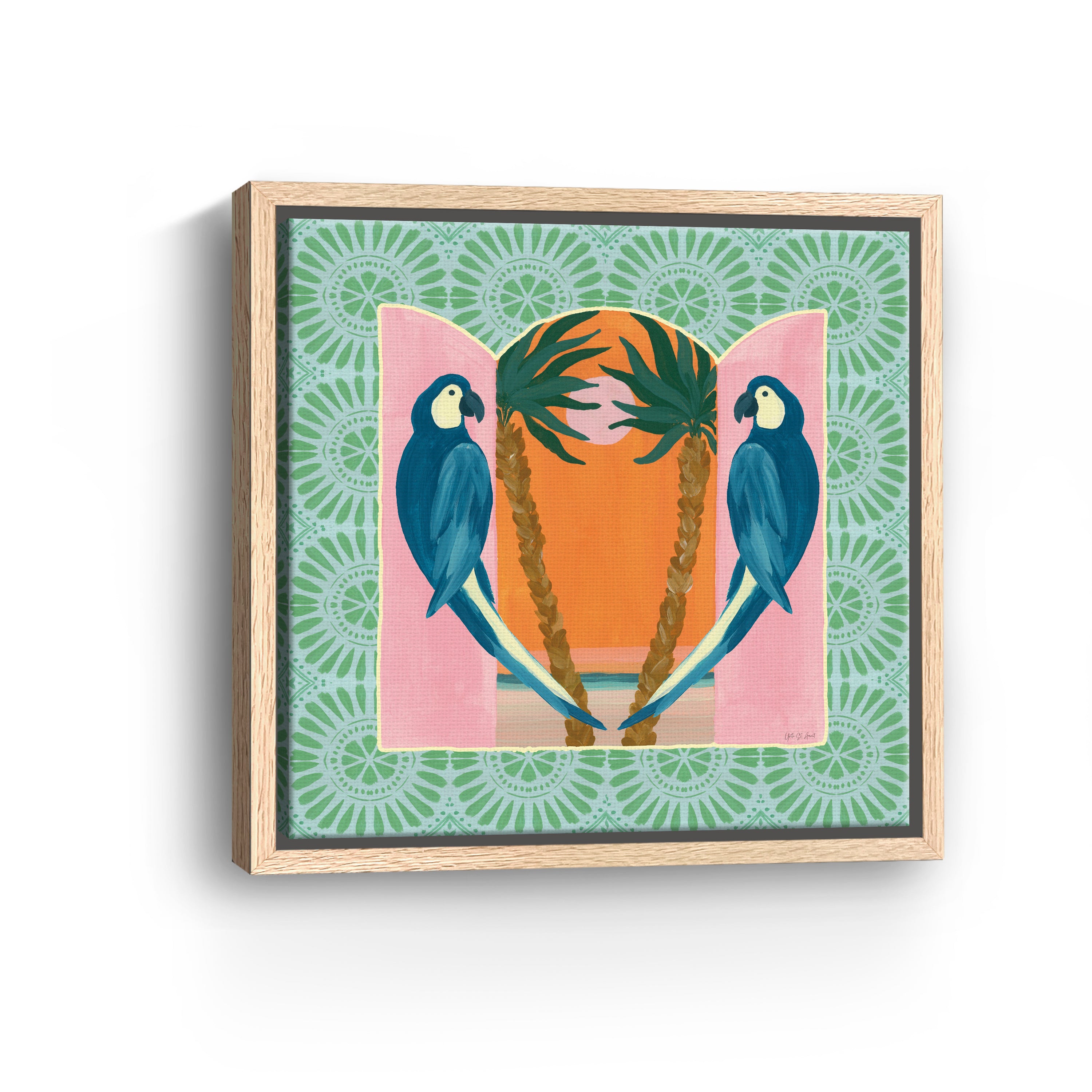 Tropical Birds III Canvas Giclee