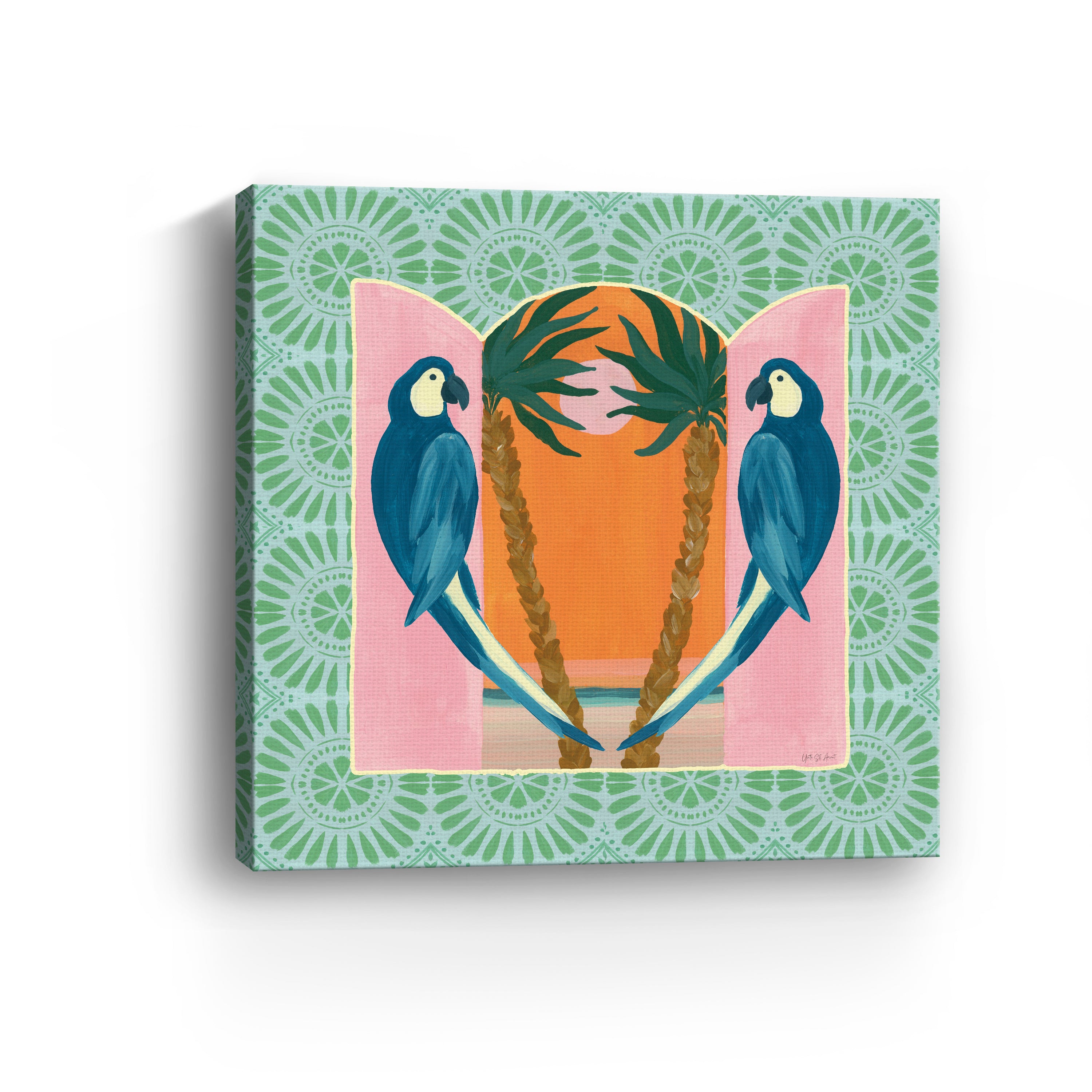 Tropical Birds III Canvas Giclee