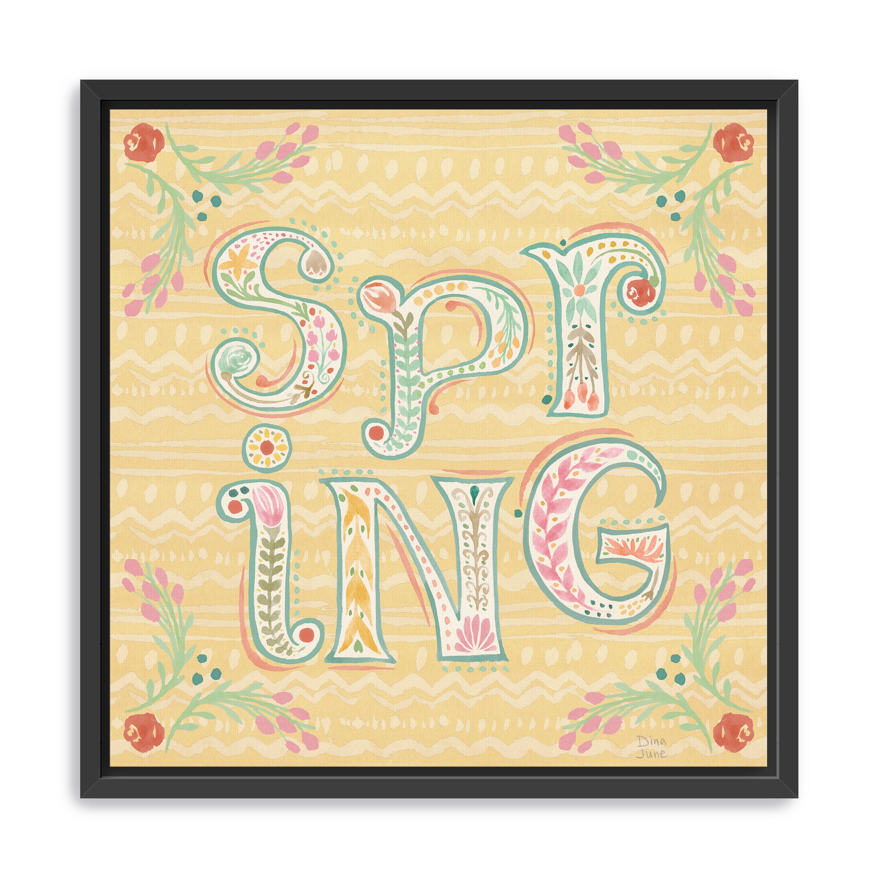 Spring Song VI Canvas Giclee