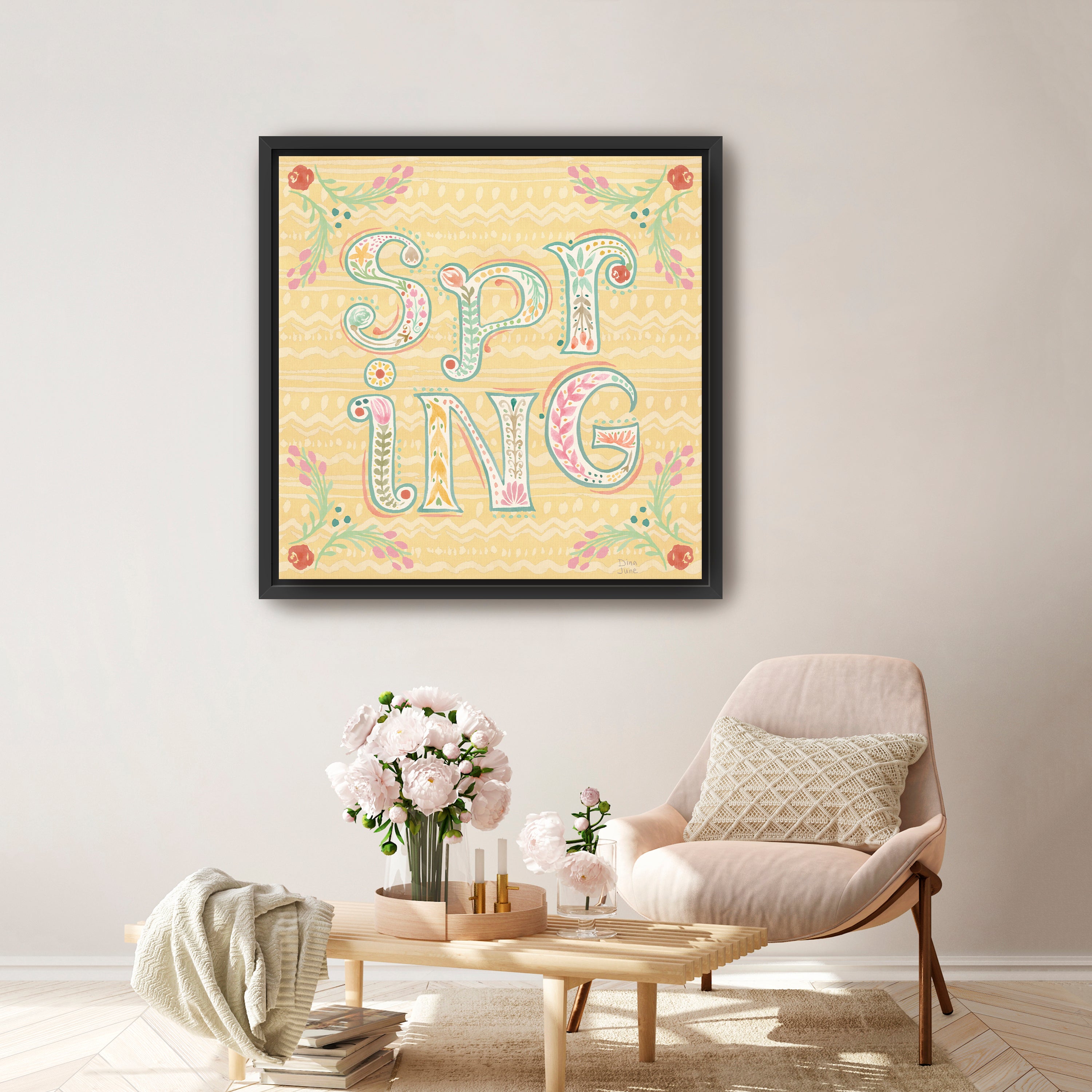 Spring Song VI Canvas Giclee