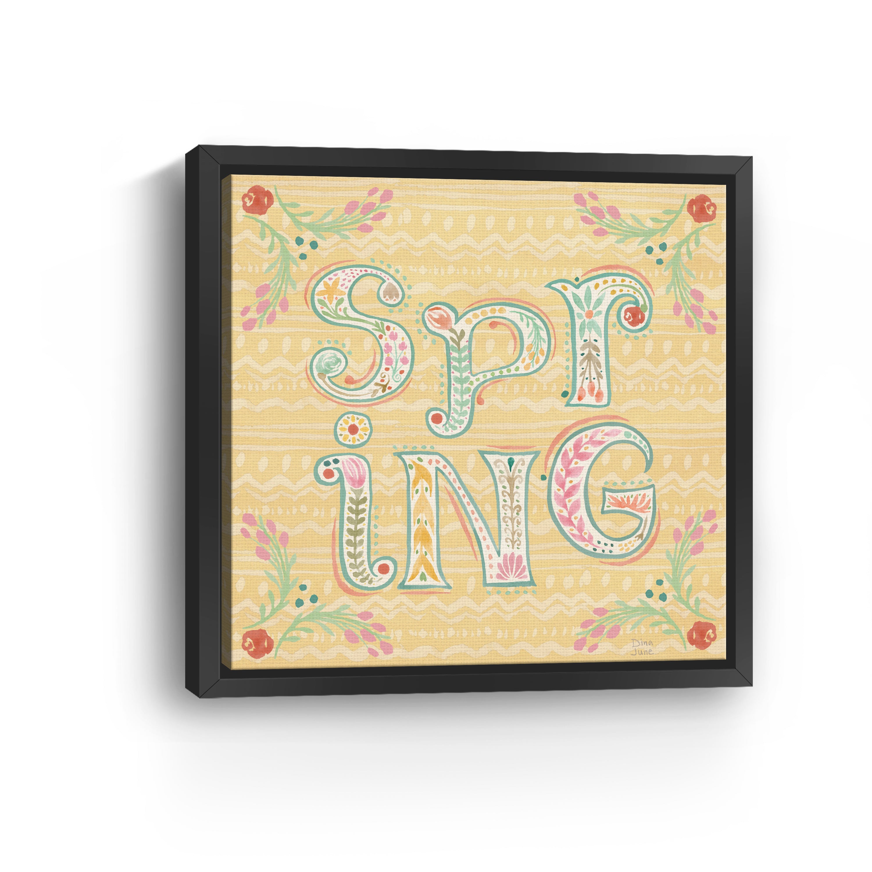 Spring Song VI Canvas Giclee