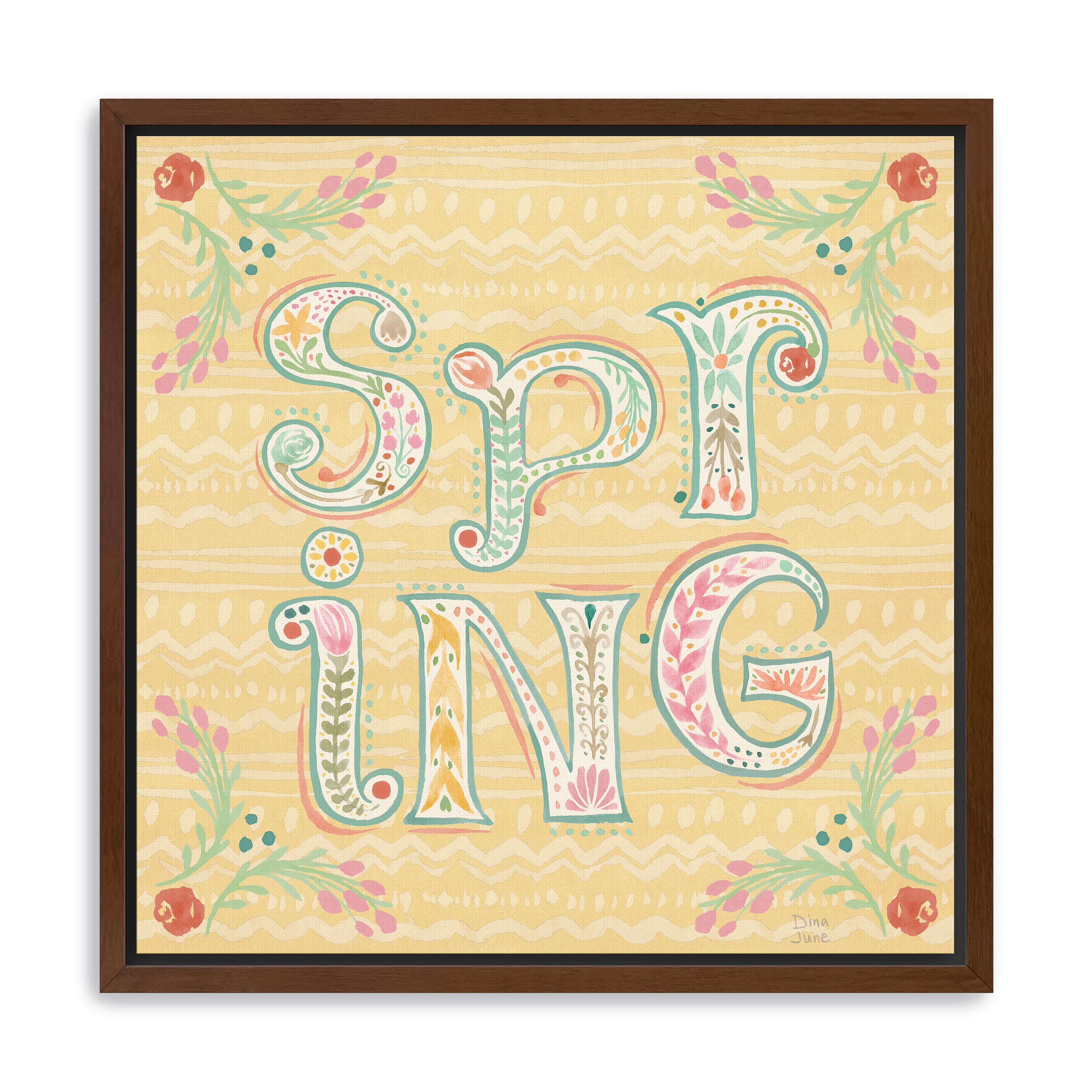Spring Song VI Canvas Giclee
