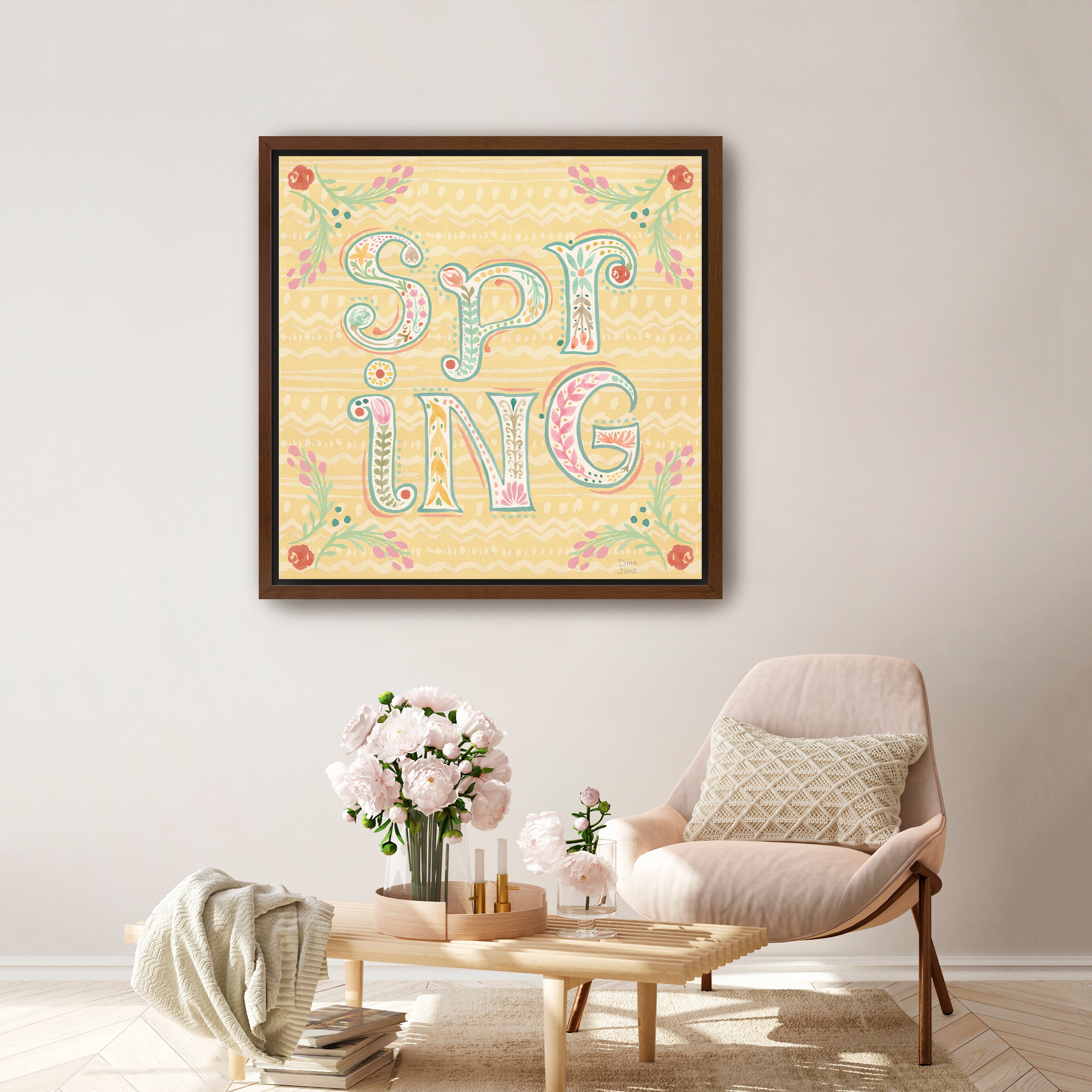 Spring Song VI Canvas Giclee
