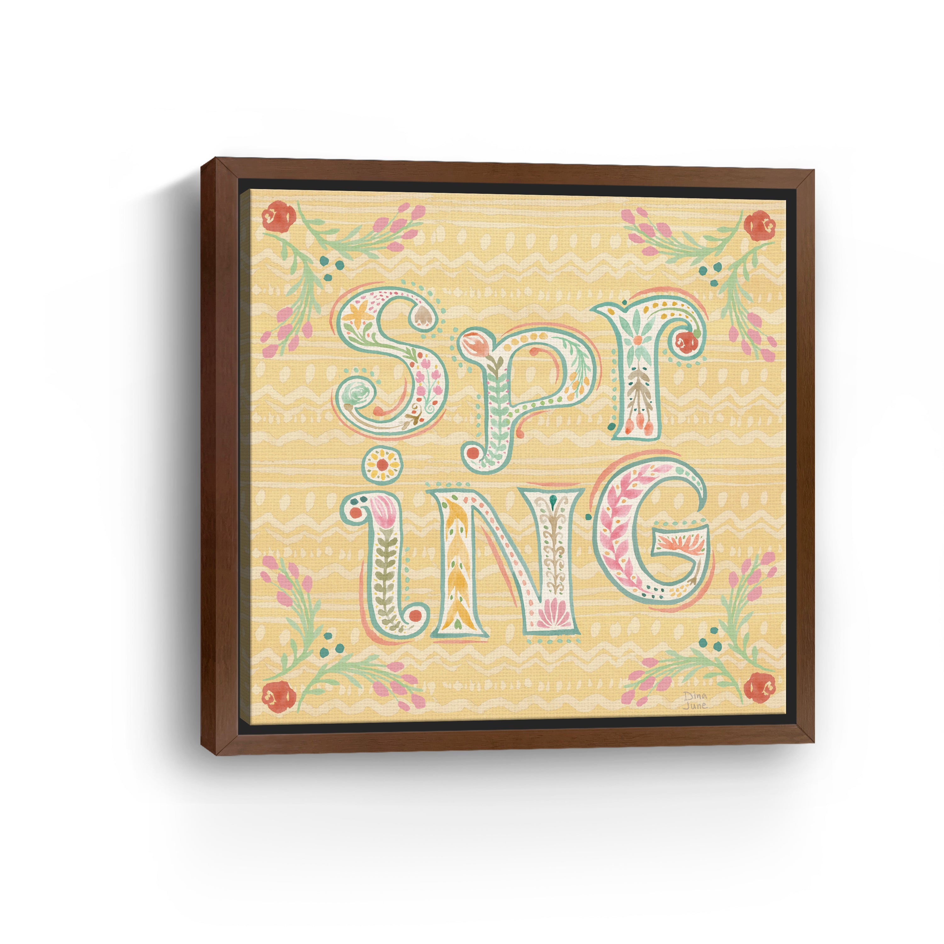 Spring Song VI Canvas Giclee