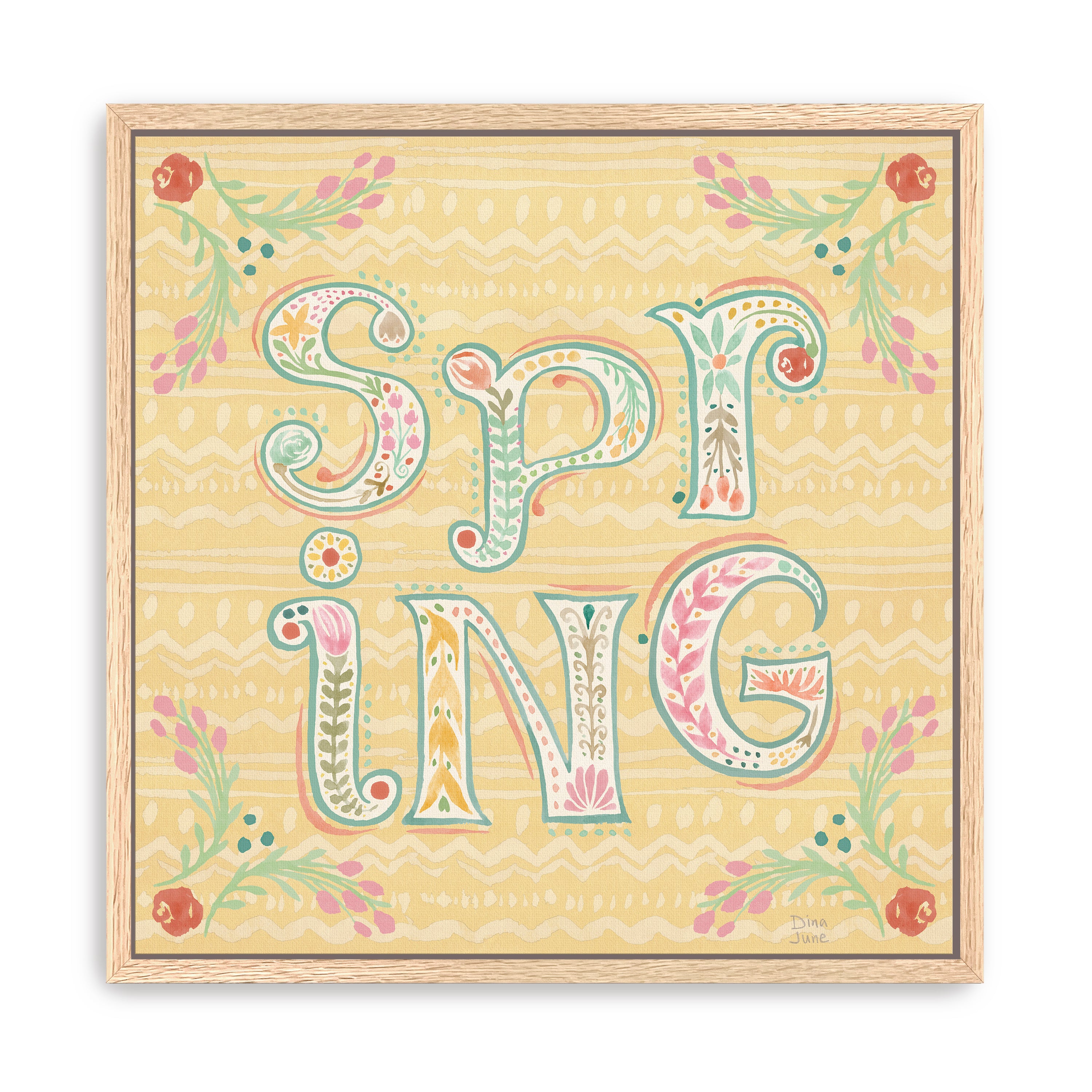 Spring Song VI Canvas Giclee