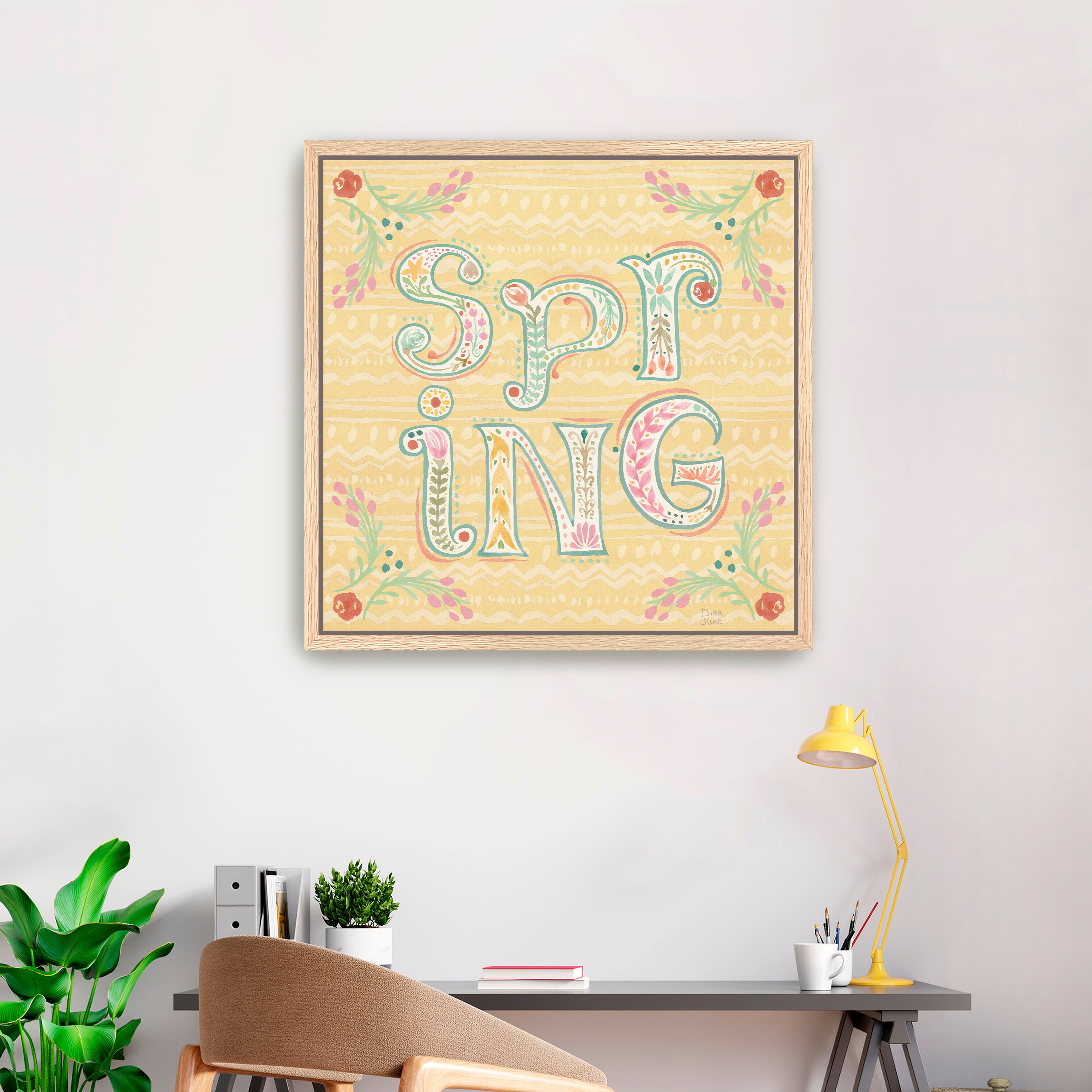 Spring Song VI Canvas Giclee