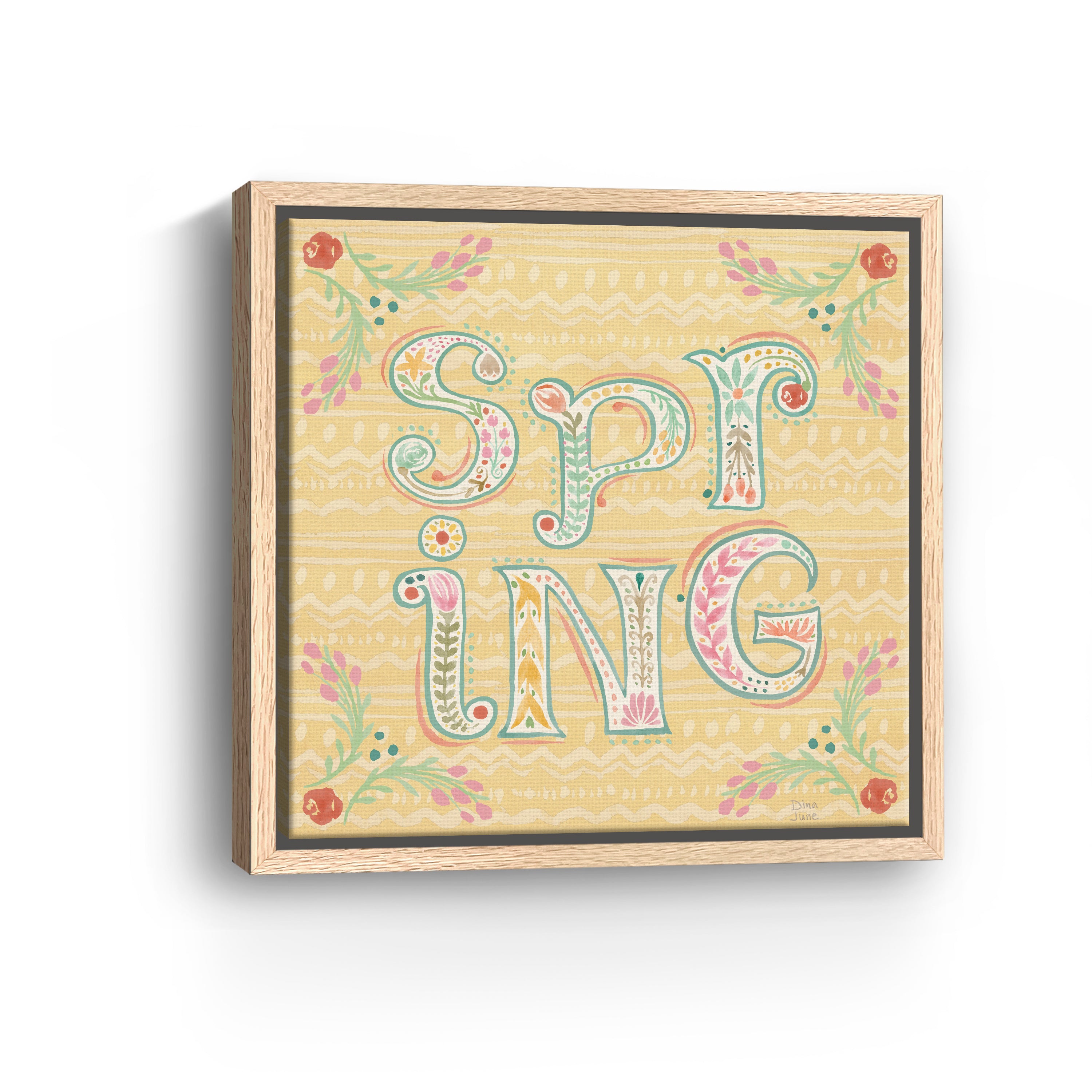 Spring Song VI Canvas Giclee