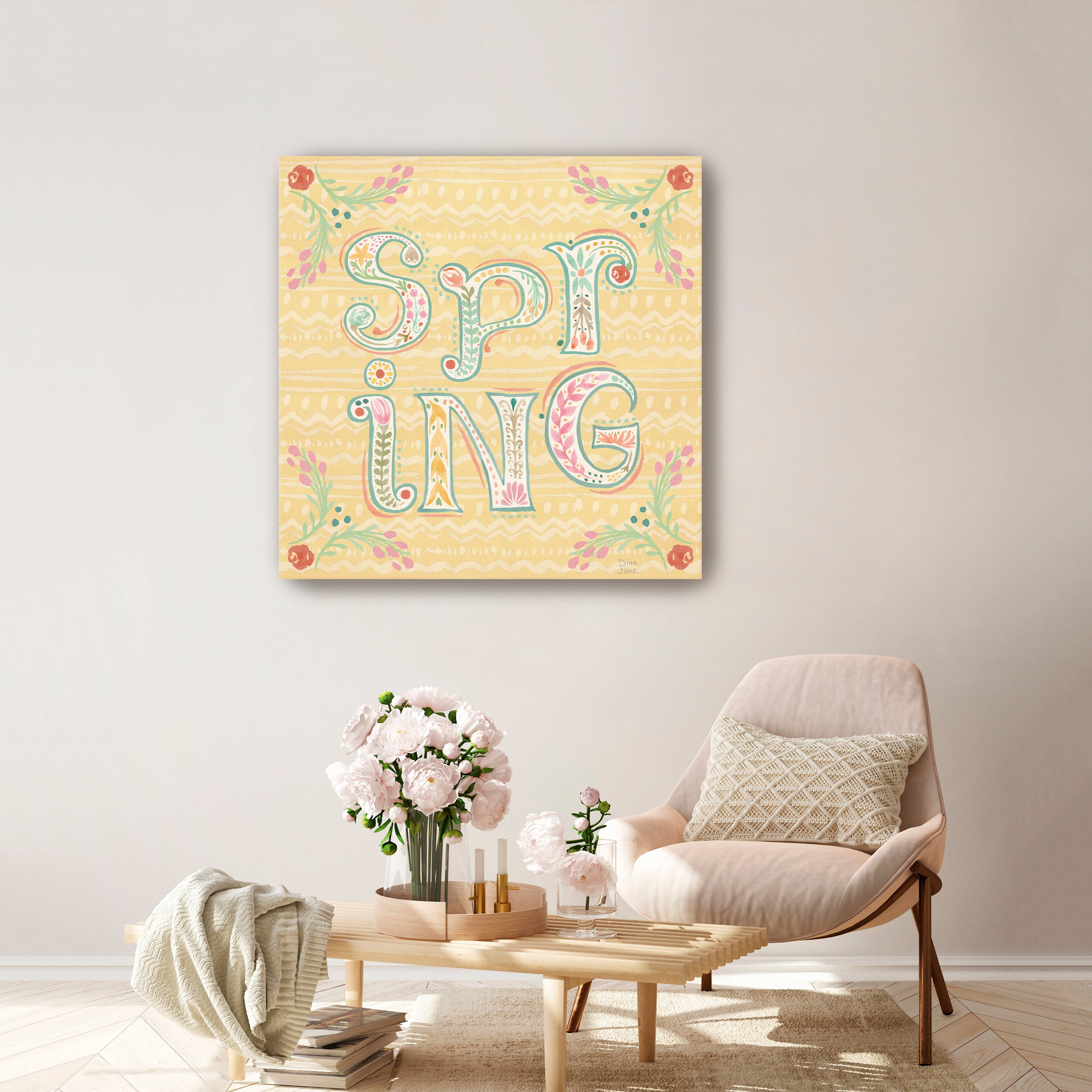 Spring Song VI Canvas Giclee