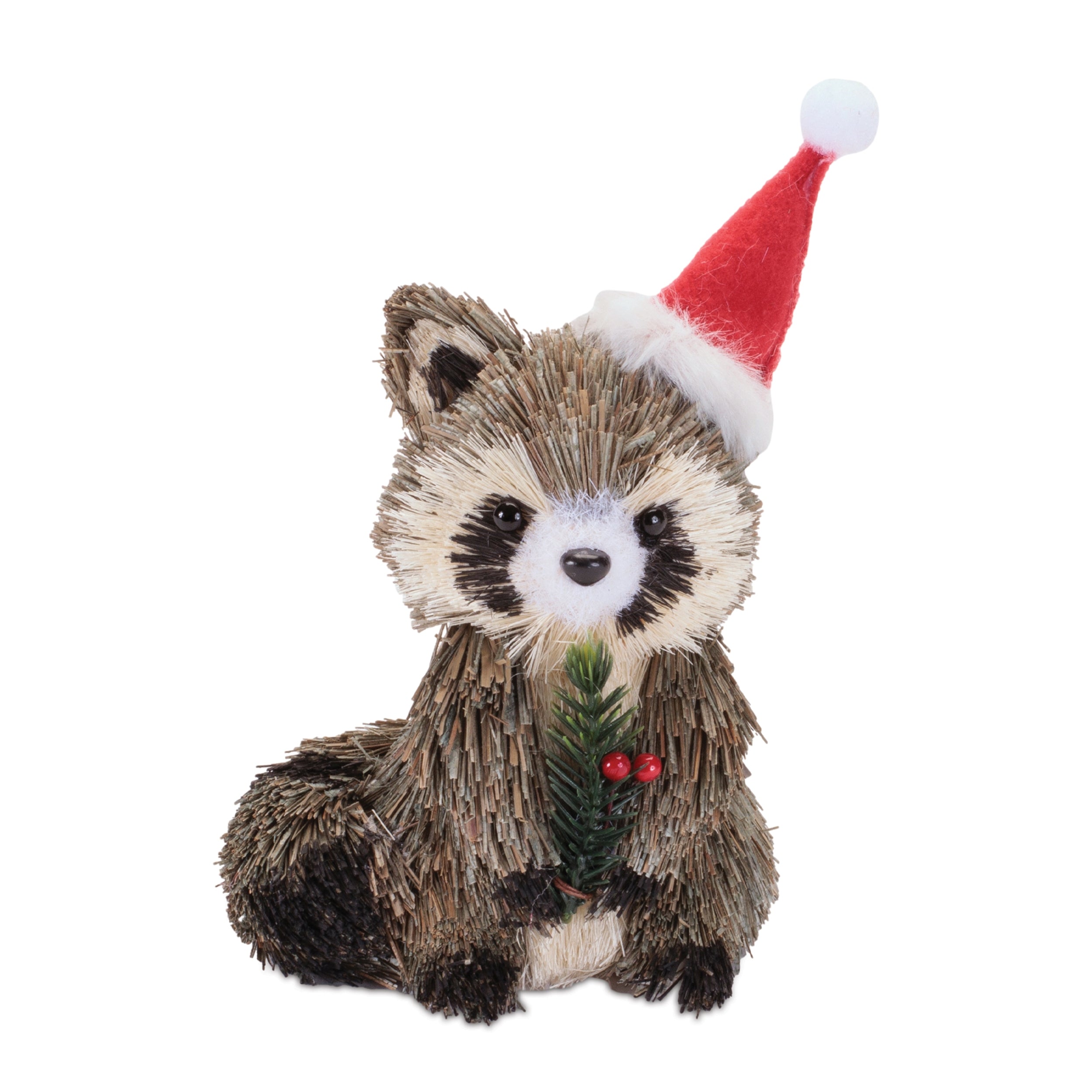Holiday Raccoon Shelf Sitter, Set of 2
