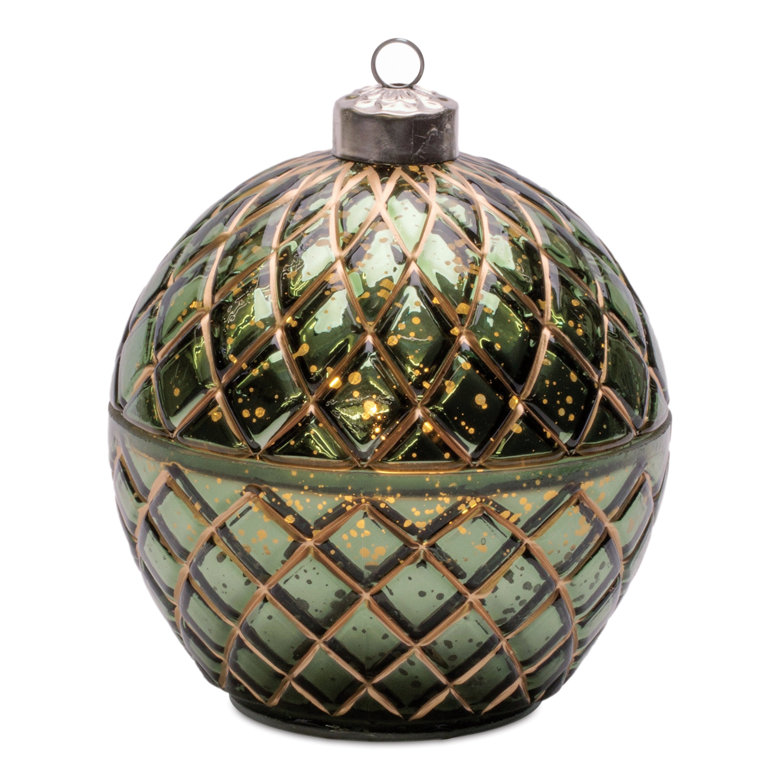 LED Candle Ornament 5.75"D
