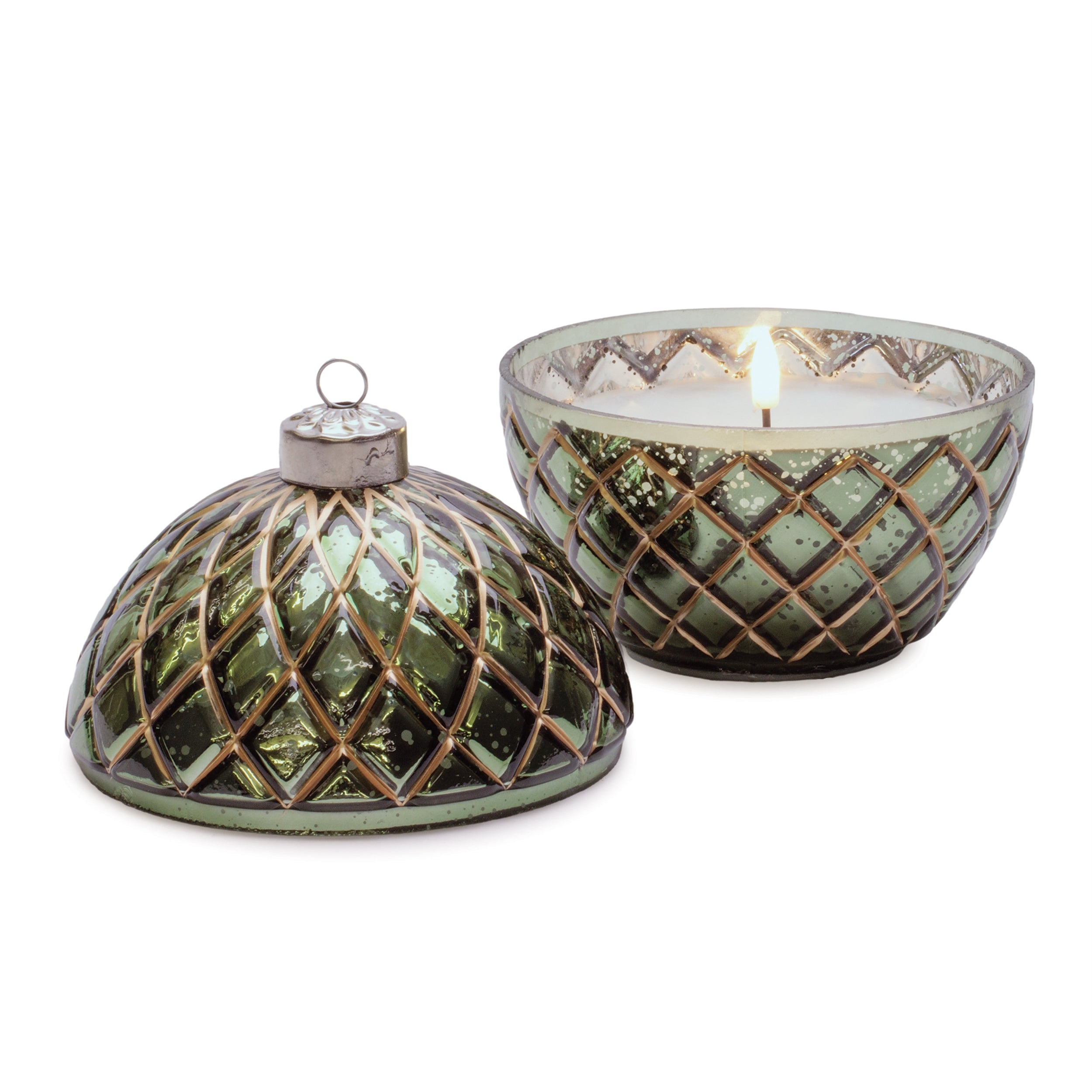 LED Candle Ornament 5.75"D