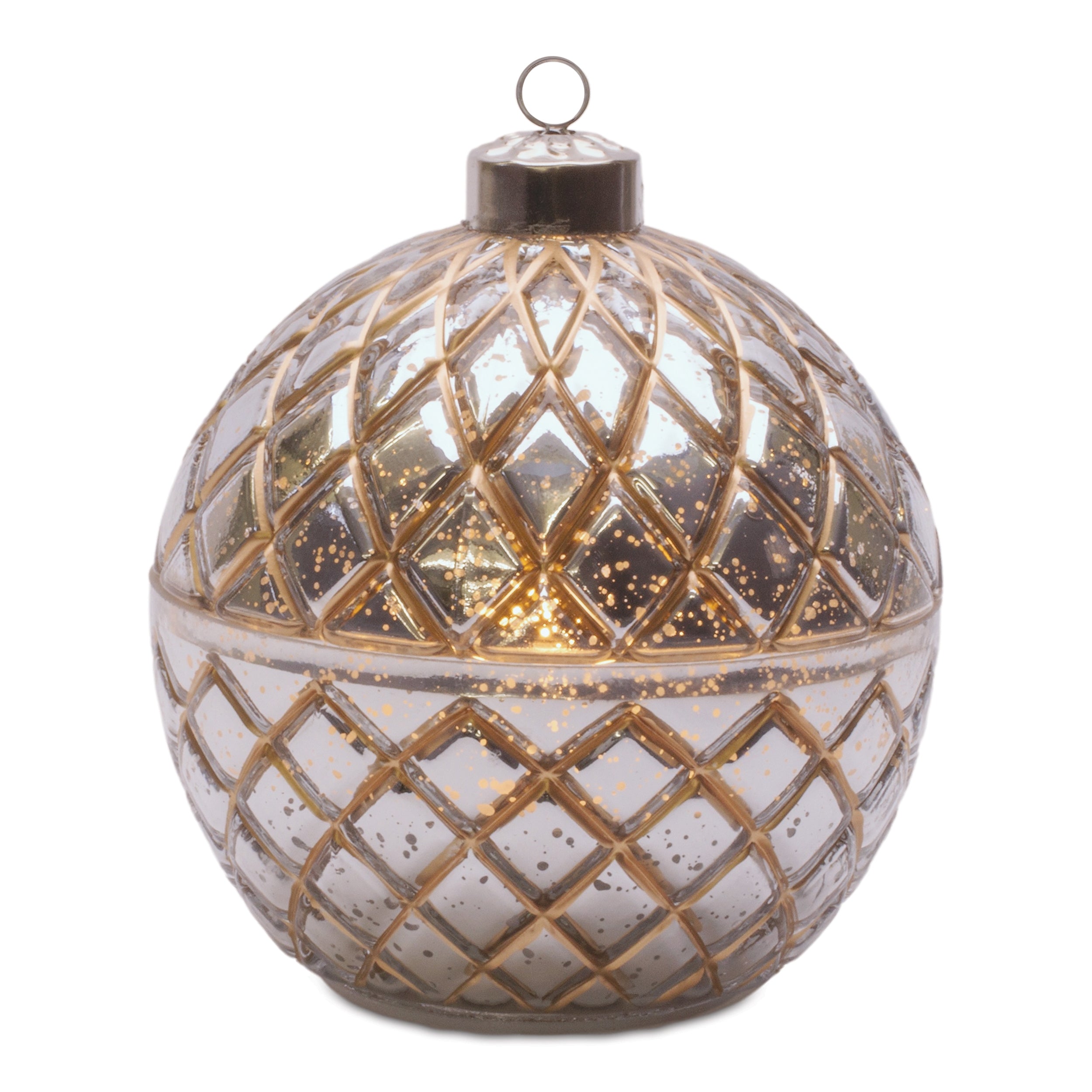 LED Candle Ornament 5.75"D