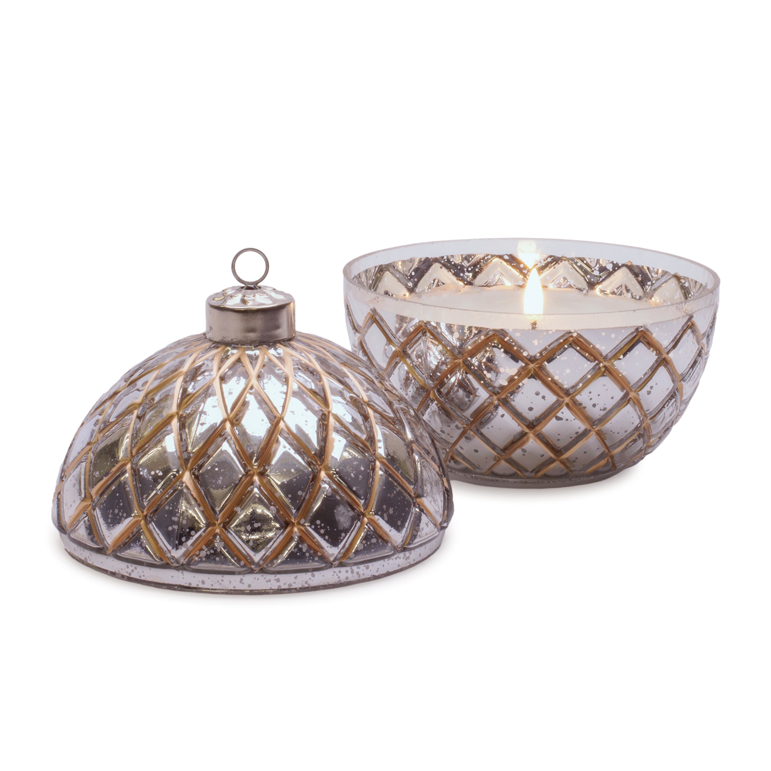 LED Candle Ornament 5.75"D
