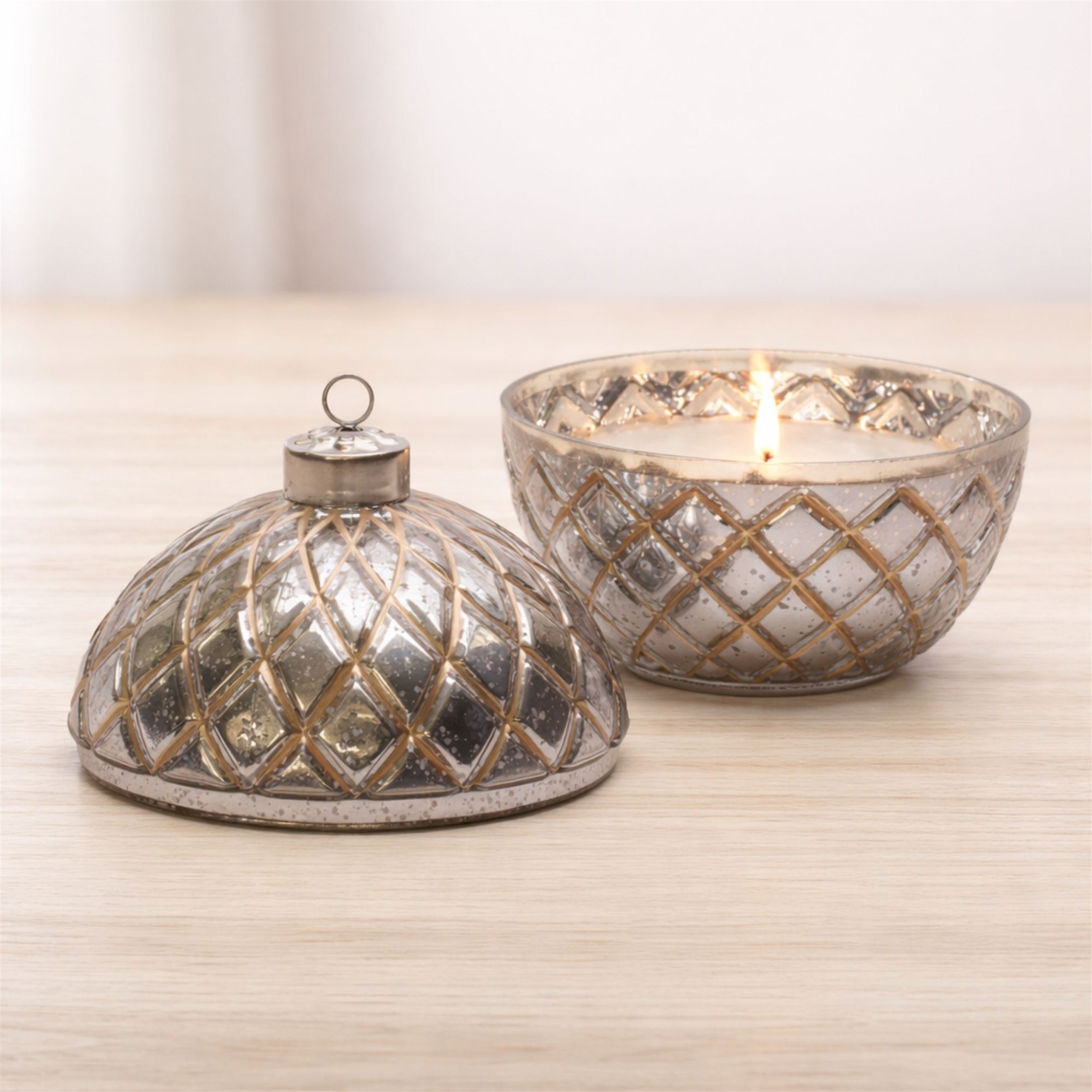 LED Candle Ornament 5.75"D