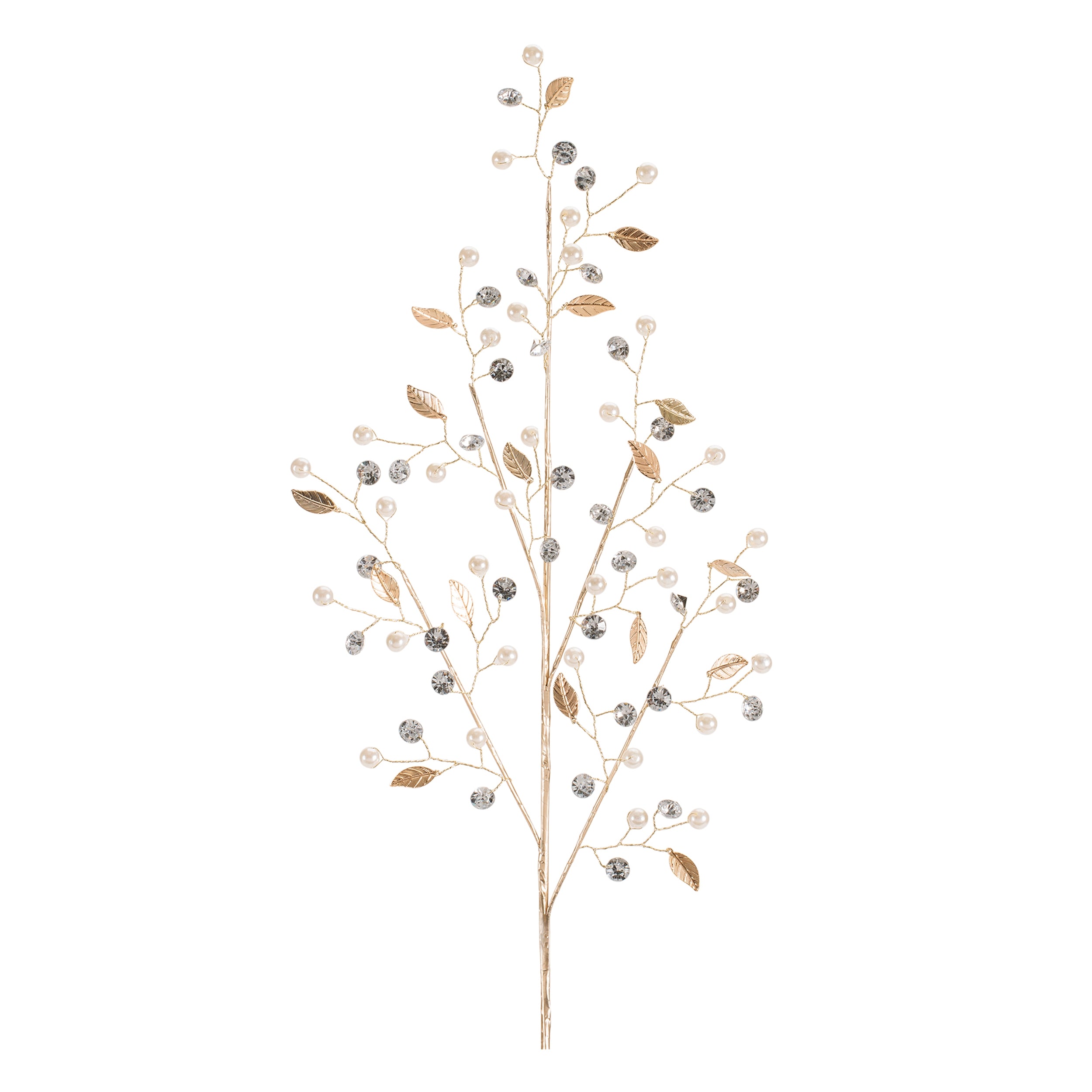 Pearl and Jewel Bead Spray, Set of 2