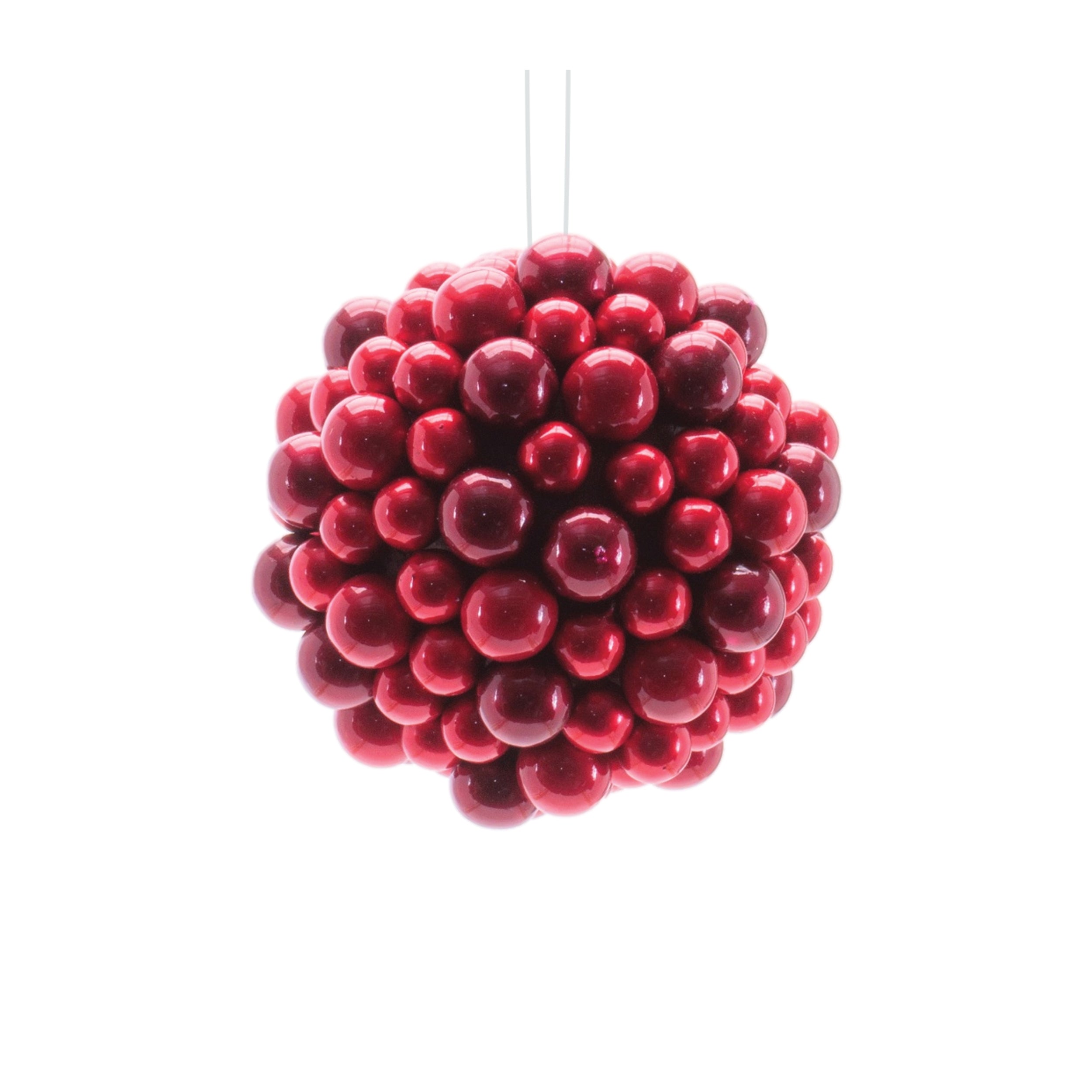 Foam Ball Ornaments, Set of 2