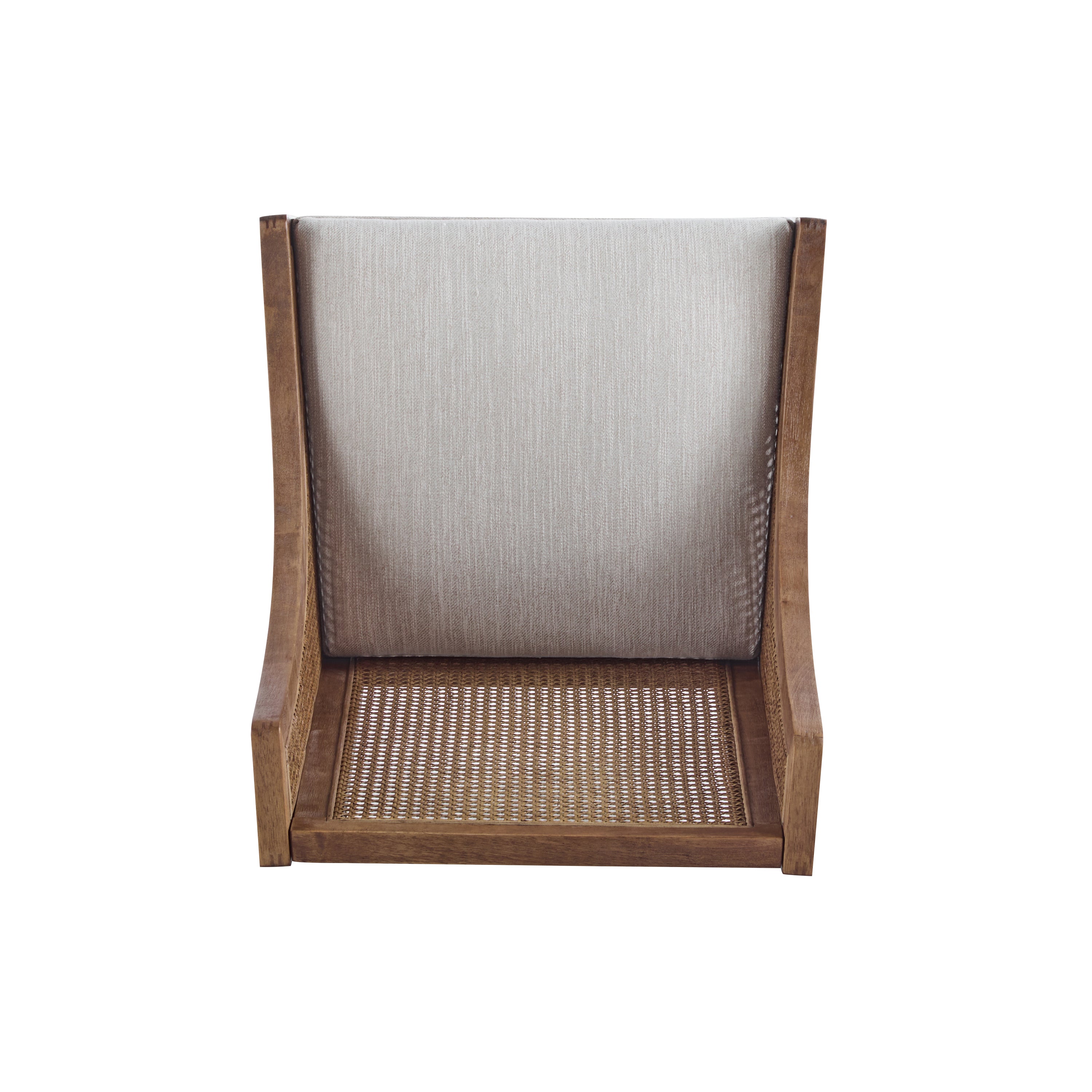 Rattan Wingback Dining Chair, Set of 2